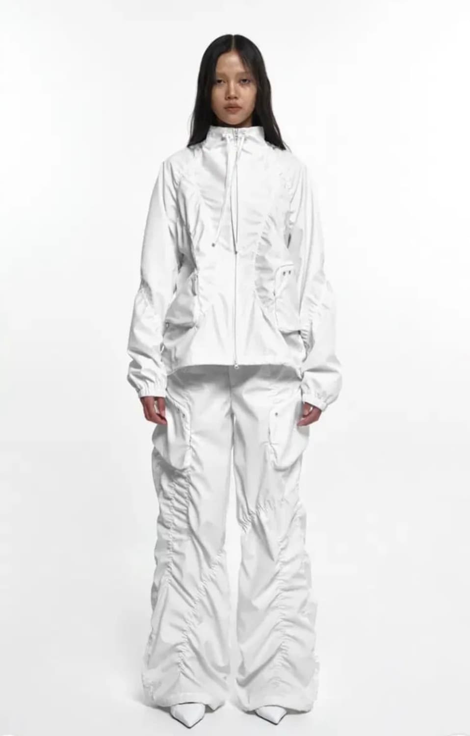 나체 SMOCKING CONVEX WIND BREAKER 윈드브레이커 상품이미지2