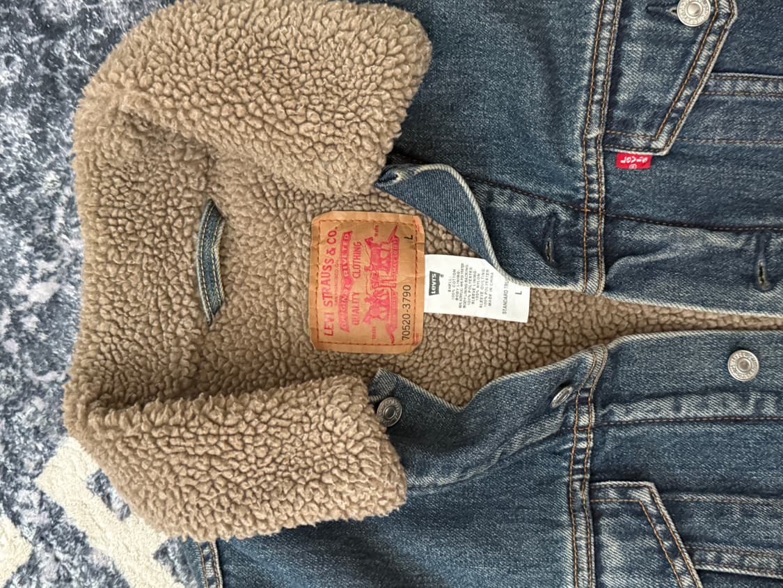 리바이스 쉐르파 트러커 데님 자켓 상품이미지5