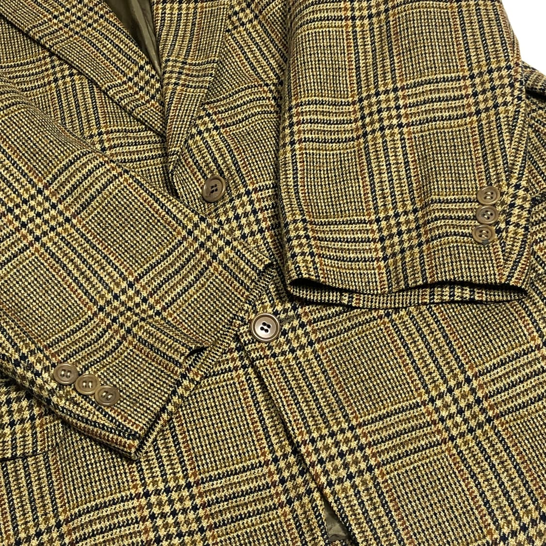 발렌티노 체크 블레이저 자켓 L 상품이미지5