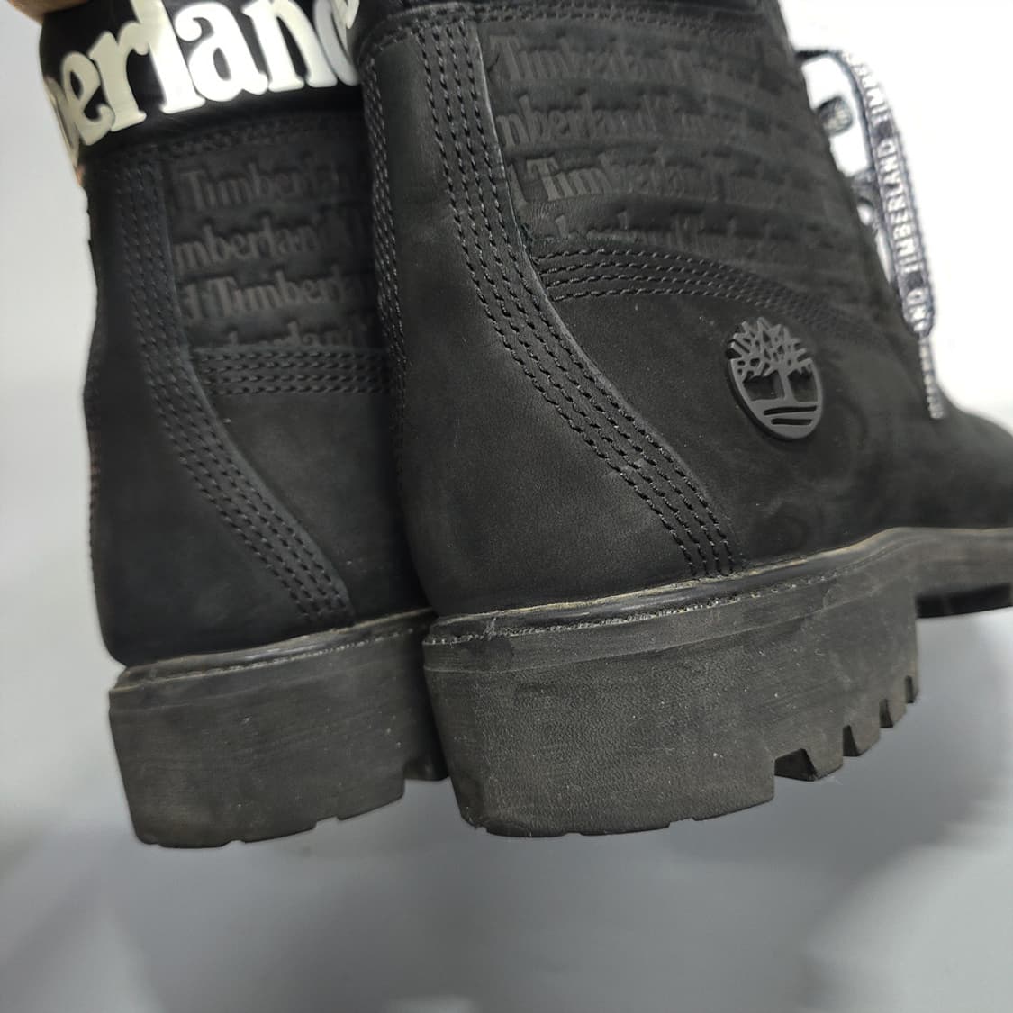 팀버랜드(Timberland) 6인치 워커 부츠 블랙 275 상품이미지4