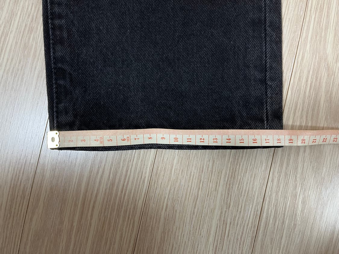 리바이스 501 93 스트레이트 흑청 28x32 상품이미지8