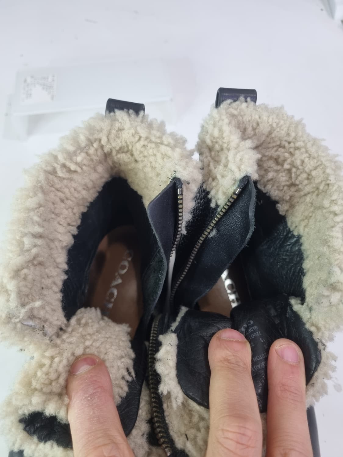 235 코치 퍼 부츠 상품이미지5