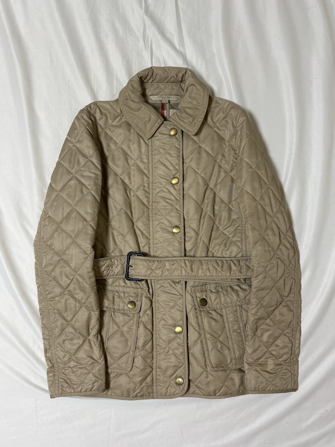 Burberry Brit 벨티드 퀼팅 자켓 s 상품이미지2