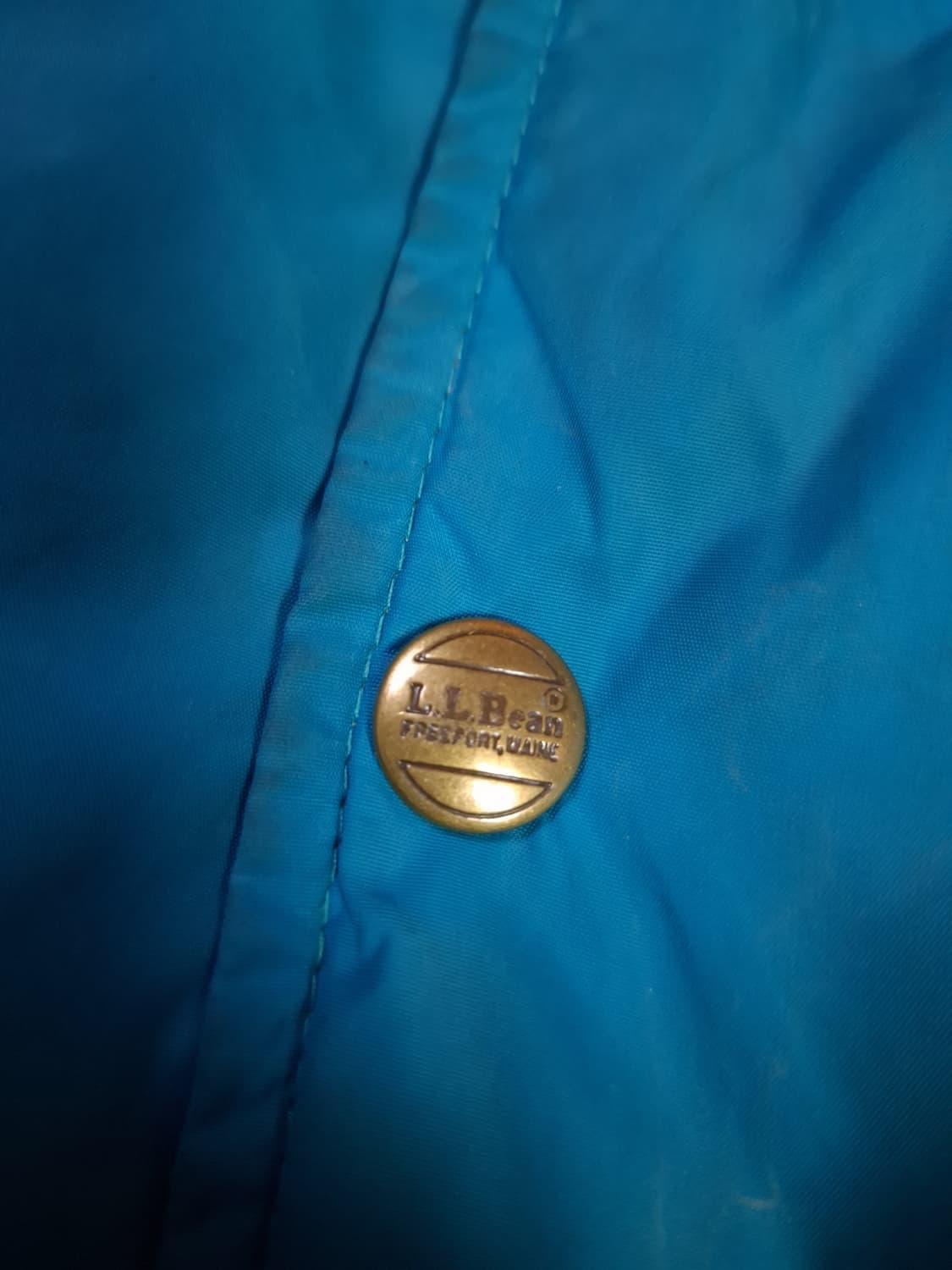 오리지날 80's 엘엘빈 다운 패딩 베스트 상품이미지3