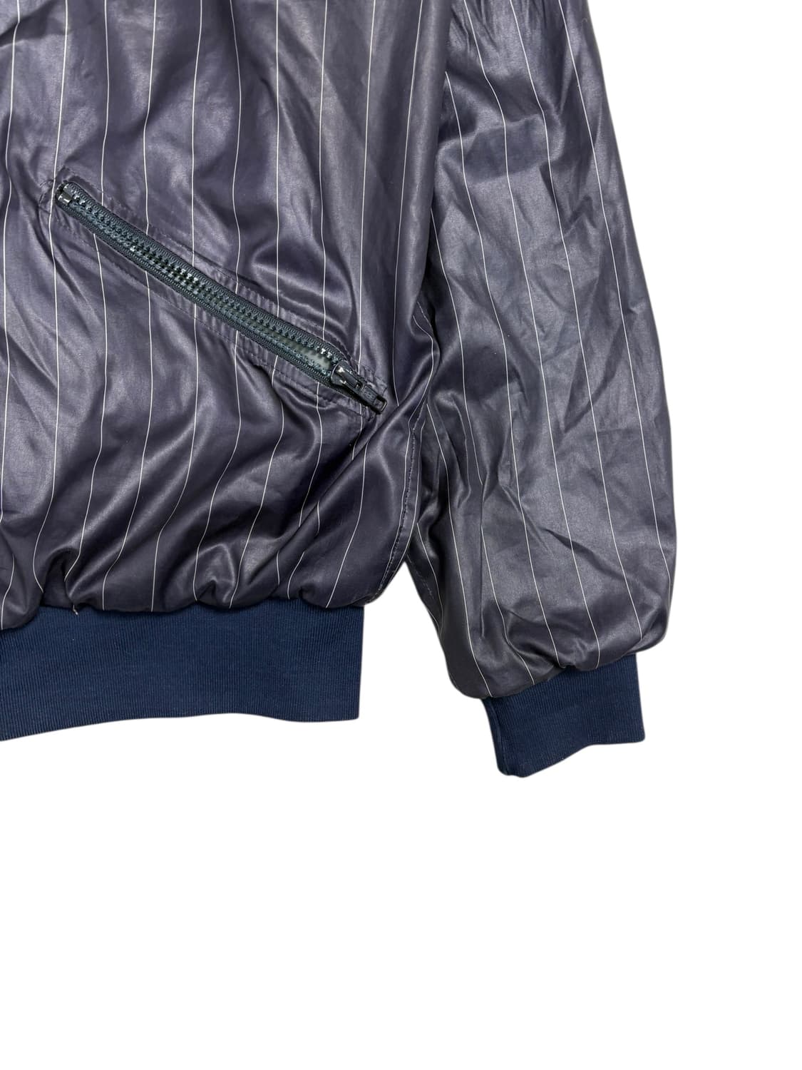 라코스테 스트라이프 봄버 자켓 상품이미지3