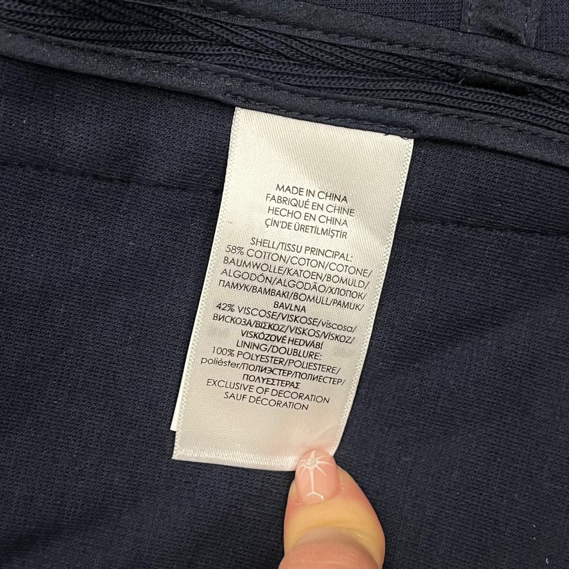 [정품/4] 폴로 랄프로렌 네이비 금장 블레이저 b17 상품이미지6