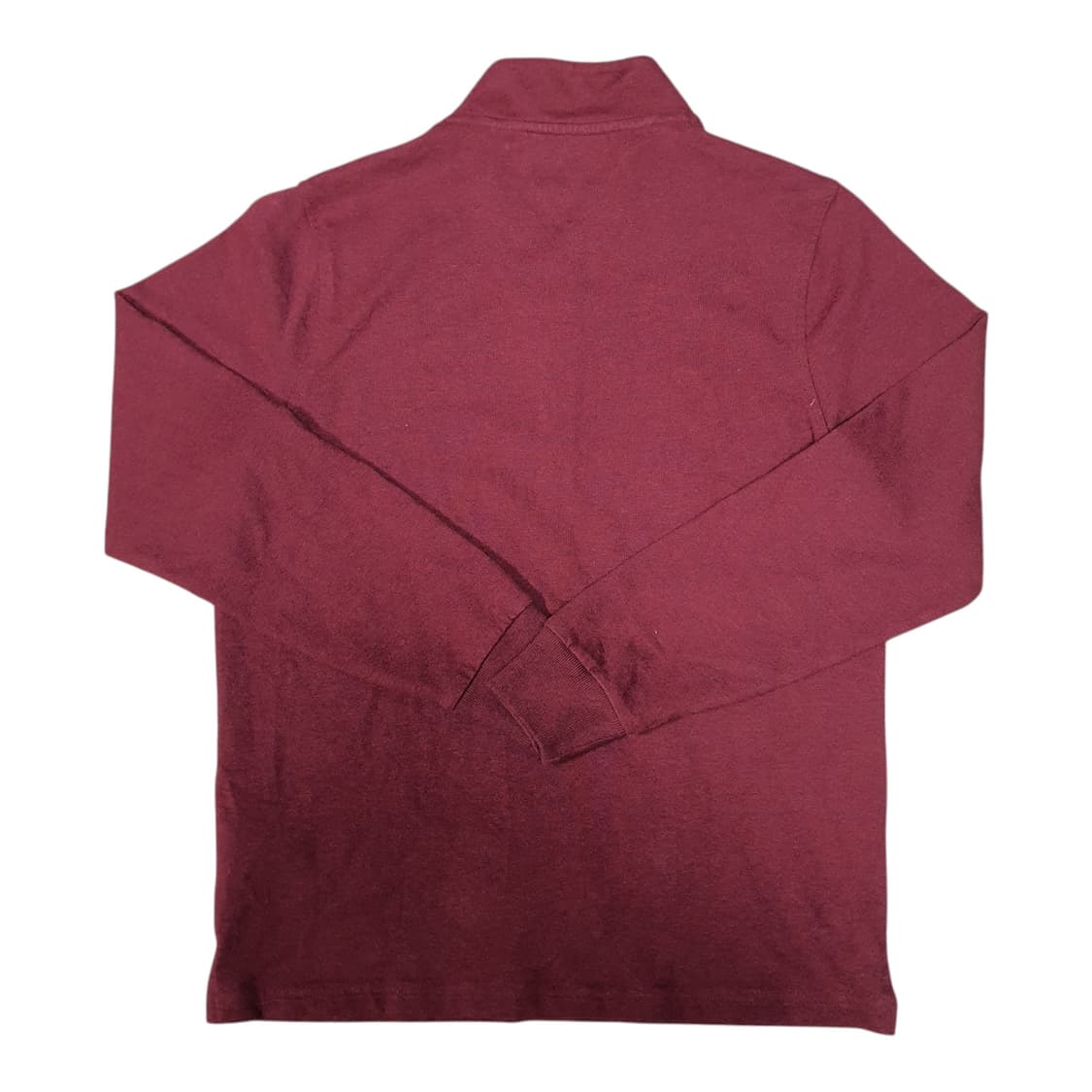 ✨ (바배) 타미 힐피거 버건디 니트 반집업 상품이미지2