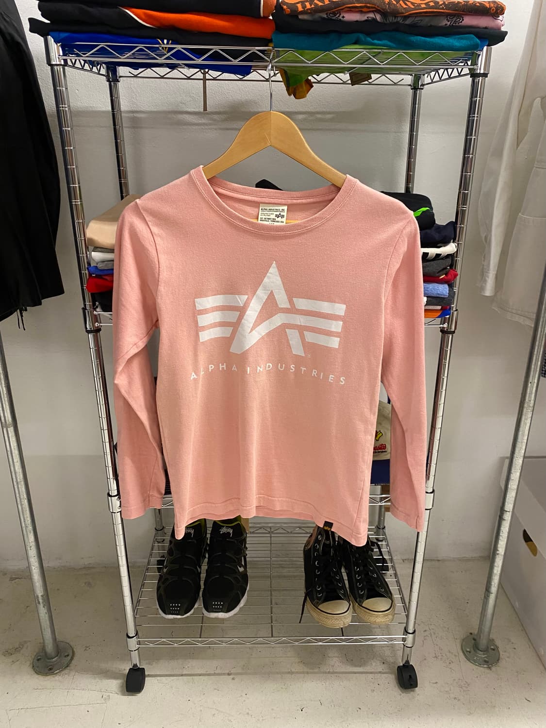 ALPHA INDUSTRIES long sleeve t-shirts 상품이미지7