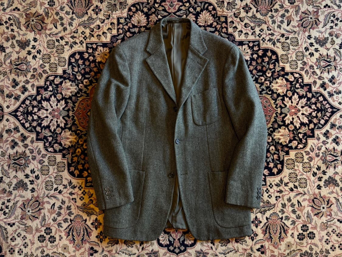 에르메네질도 제냐 트위드 자켓 100 상품이미지1