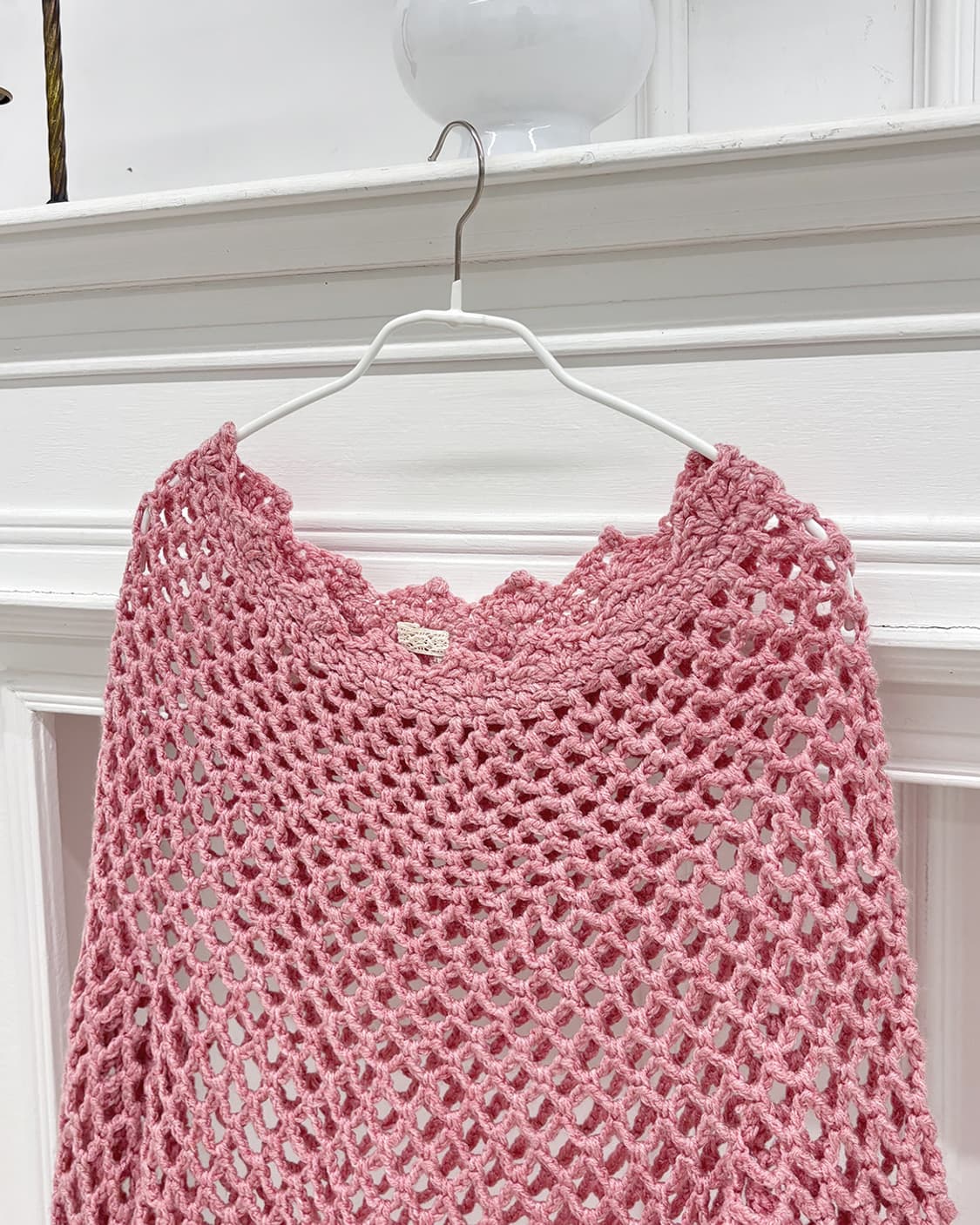 lovey pink crochet pullover 상품이미지4