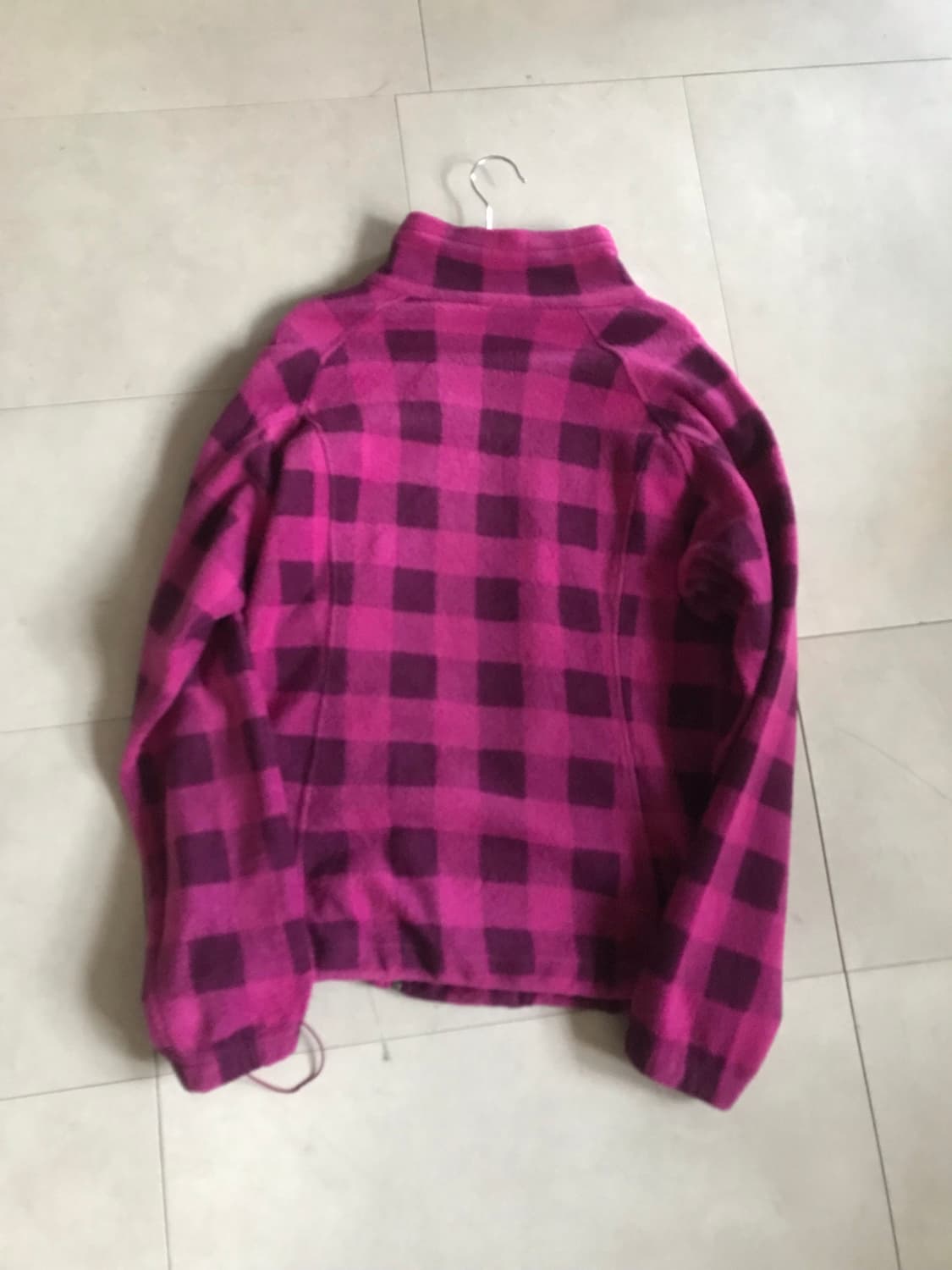 콜롬비아 플럼 체크 후리스 상품이미지9