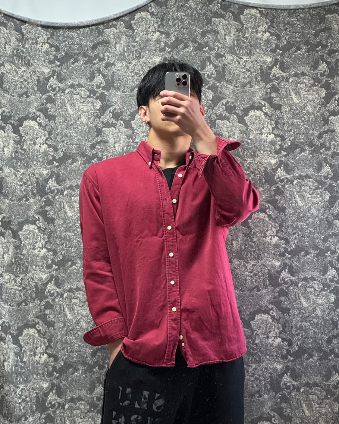 salty dog 빈티지 버튼다운 셔츠 상품이미지1