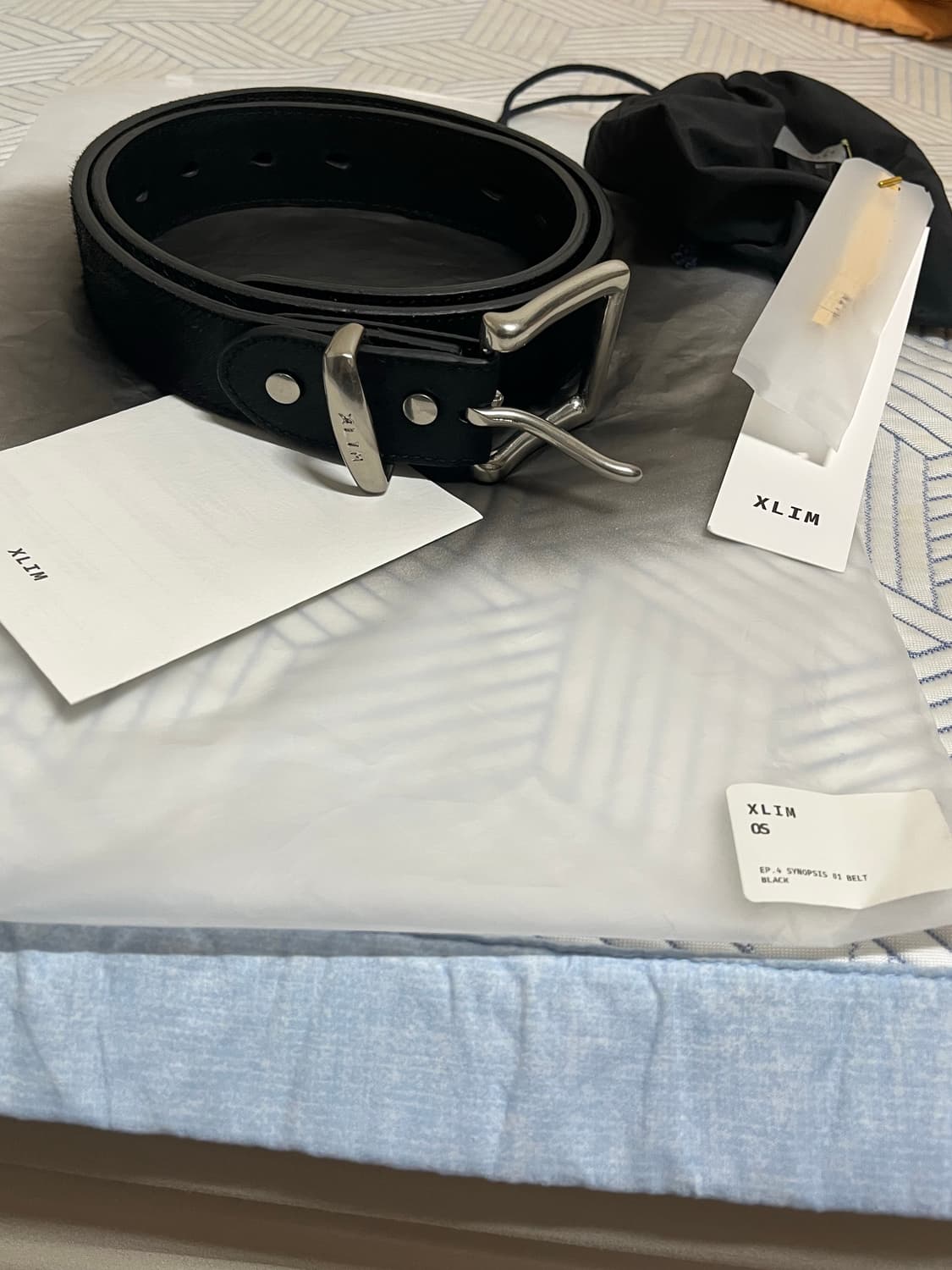 엑슬림 xlim ep.4 시놉시스 01 벨트 블랙  상품이미지1