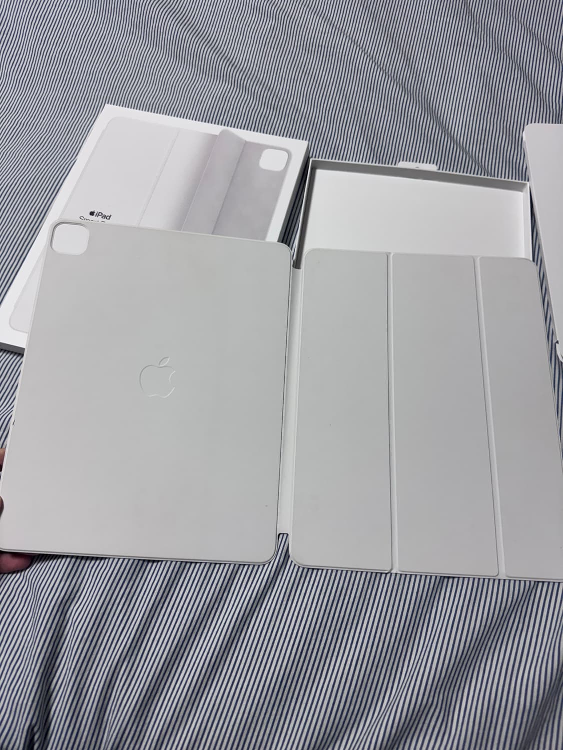 아이패드 프로 12.9 정품 스마트 폴리오 케이스 화이트 상품이미지6