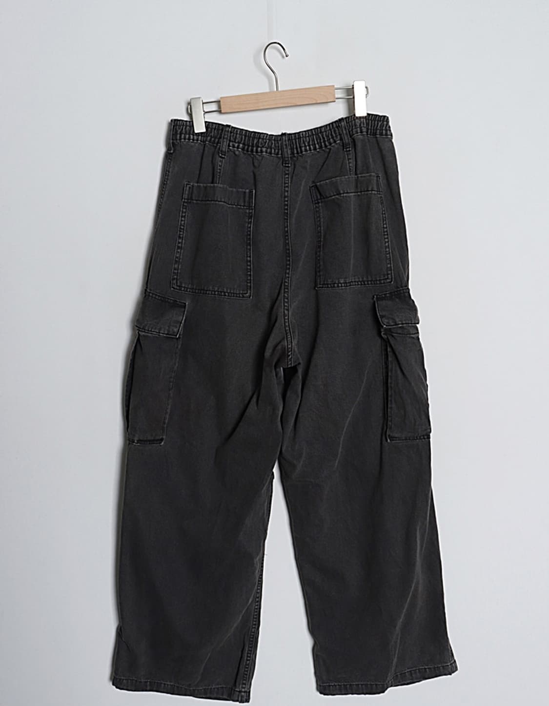  G U Wide-Fit Denim Cargo Pant (32) 상품이미지7