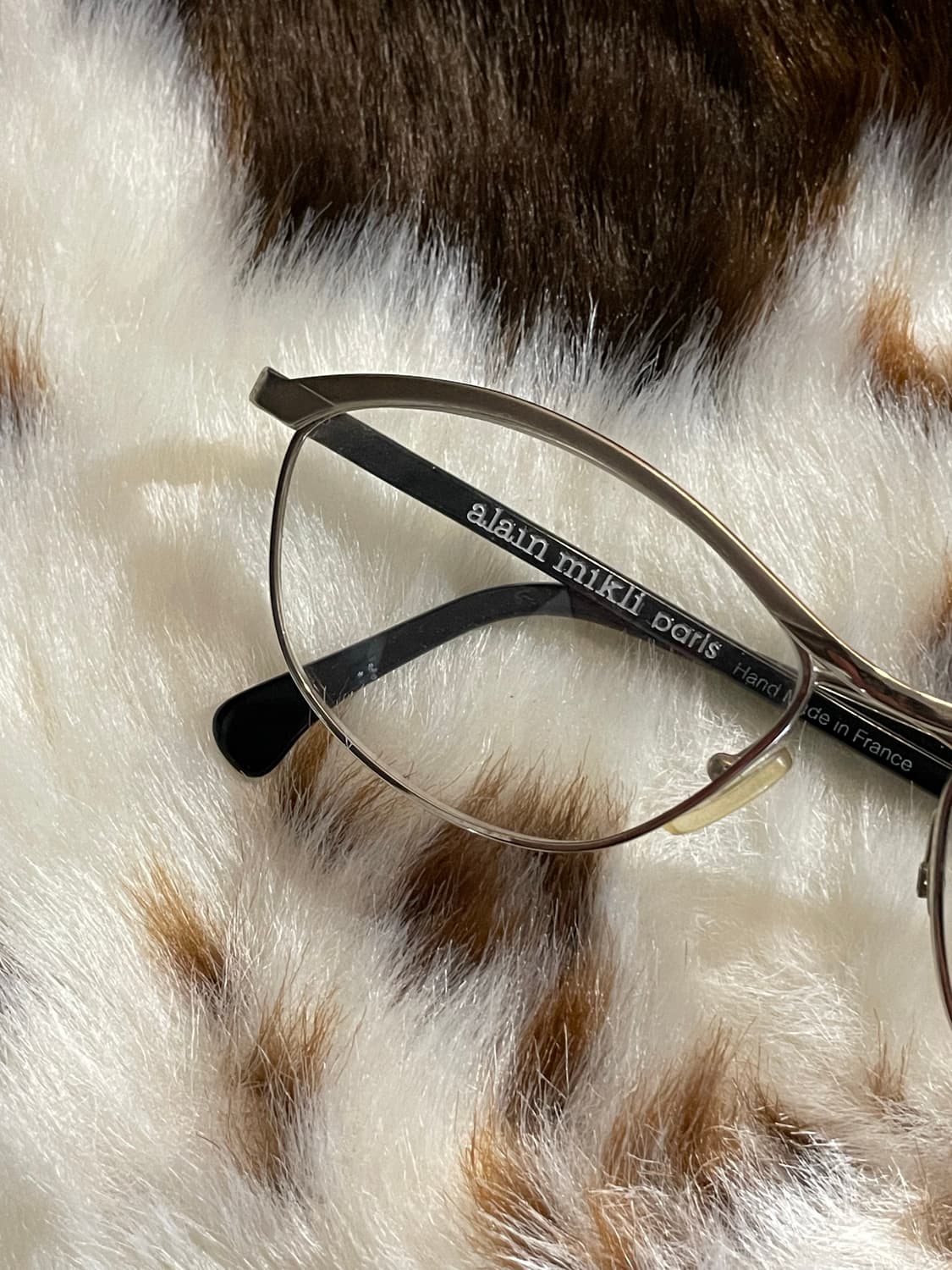 alain mikli 실버 프레임 안경 상품이미지3