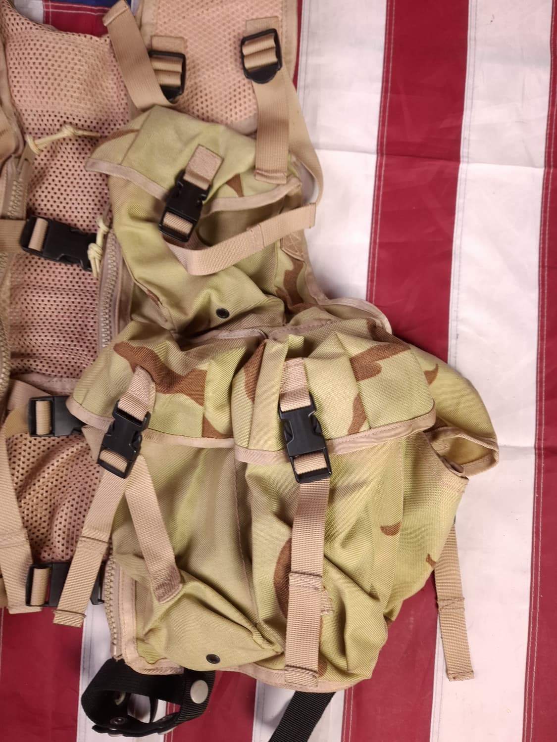 밀리터리 사막삼색 택티컬 서바이벌 베스트 상품이미지6