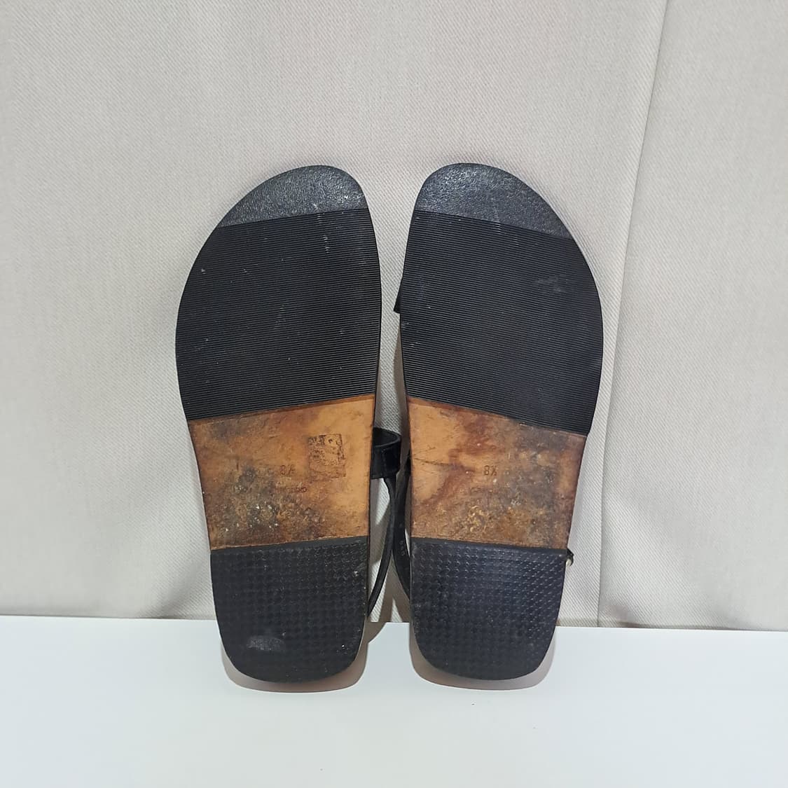 (택포) 프라다 레더 샌들 8.5 B793 상품이미지7