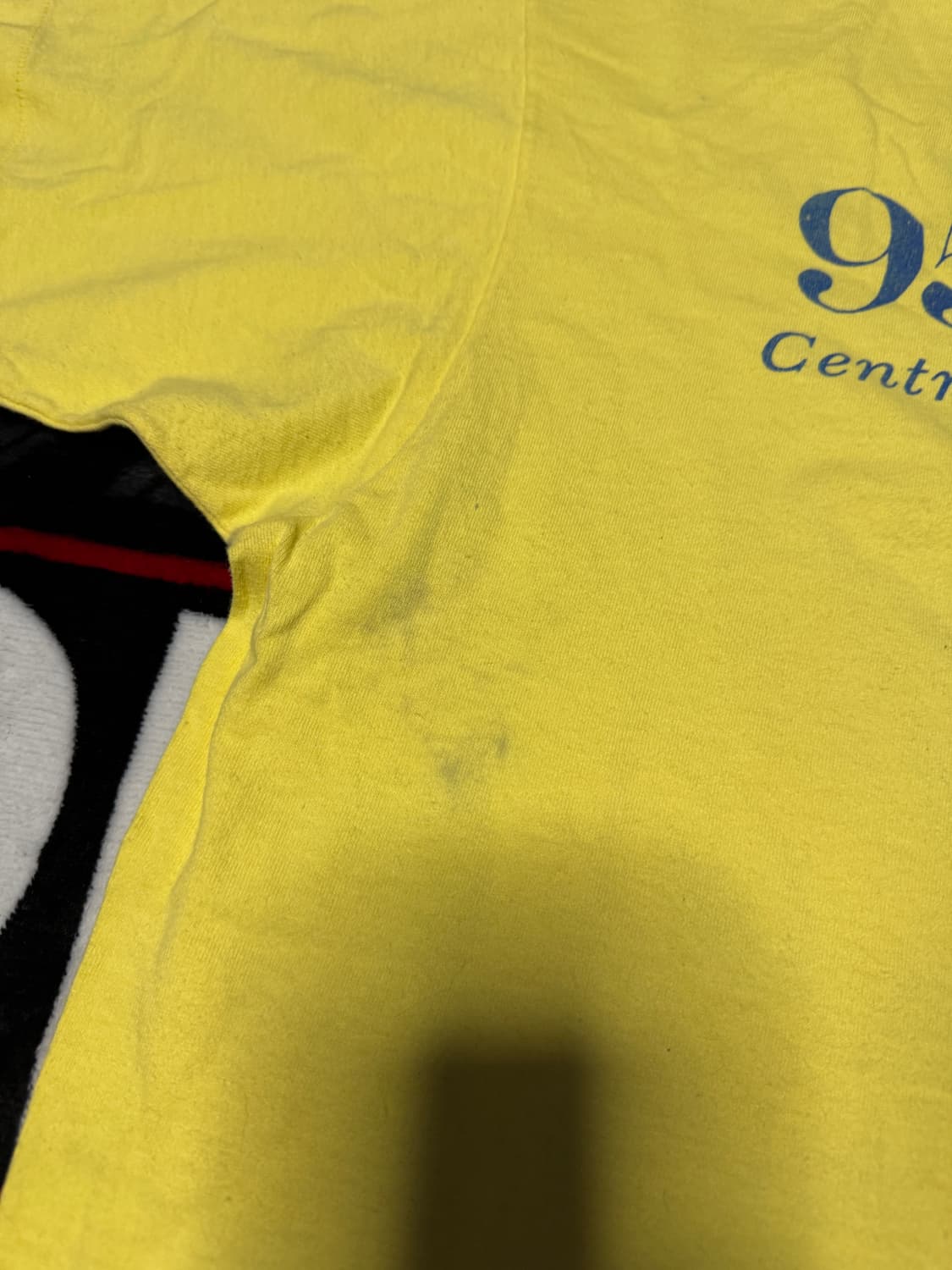 싱글 스티치 티셔츠 옐로우 상품이미지9