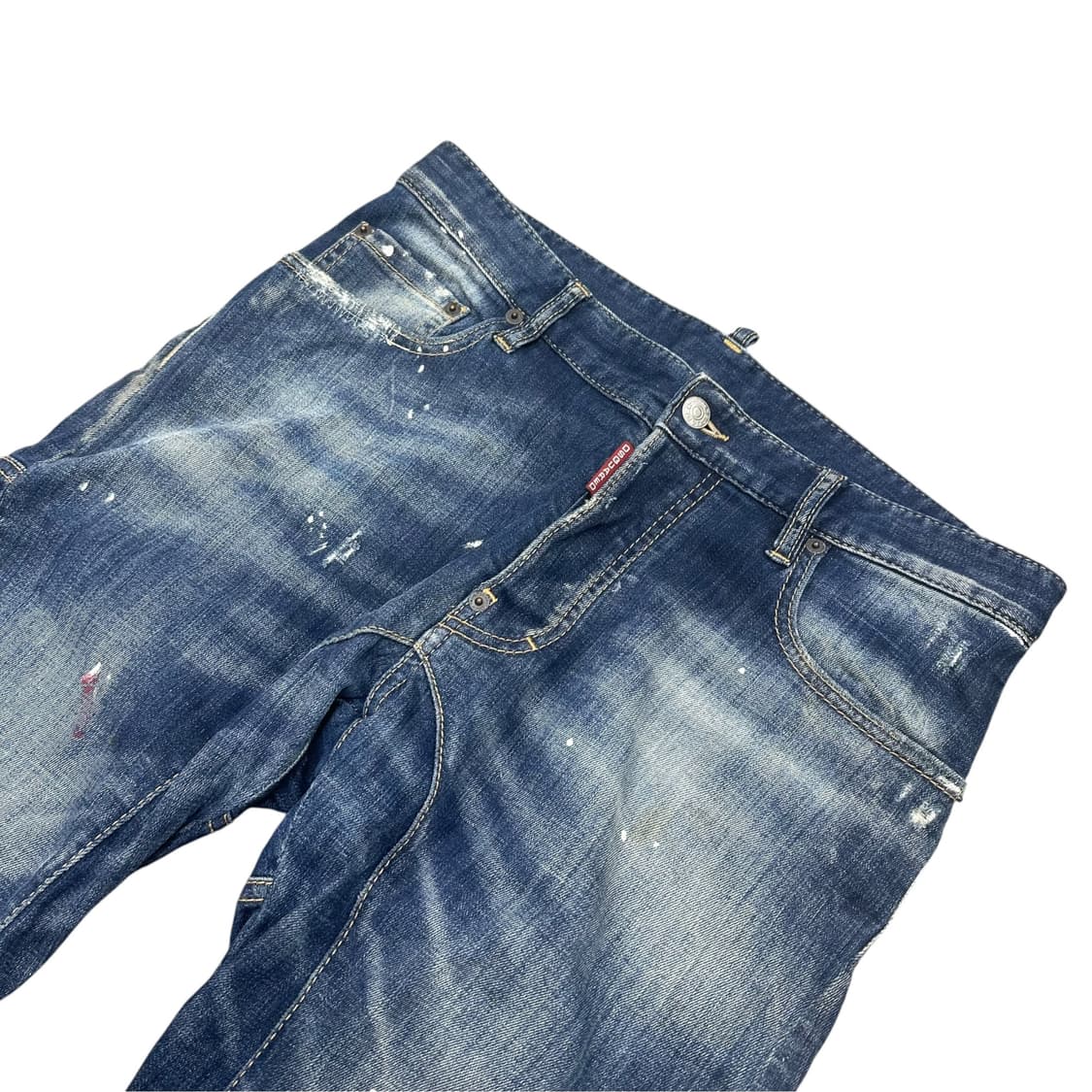 디스퀘어드2 멀티페인팅 데님팬츠 상품이미지2