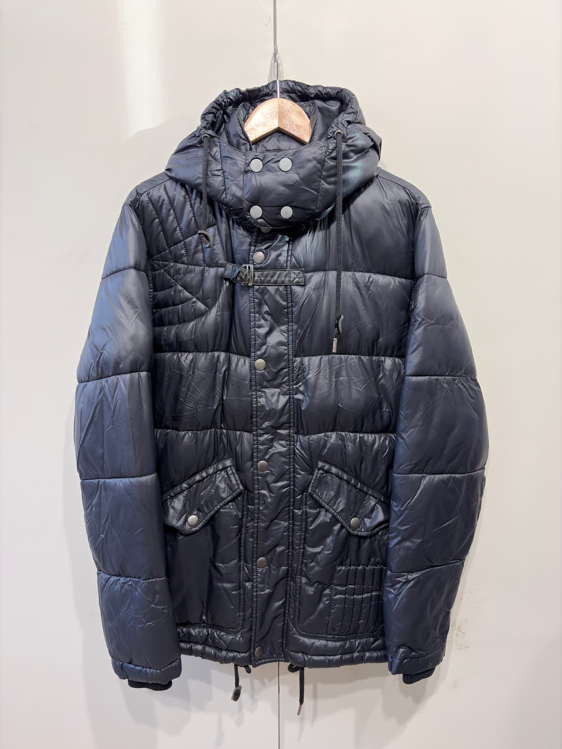 디젤 워크 후드 패딩 자켓 상품이미지1