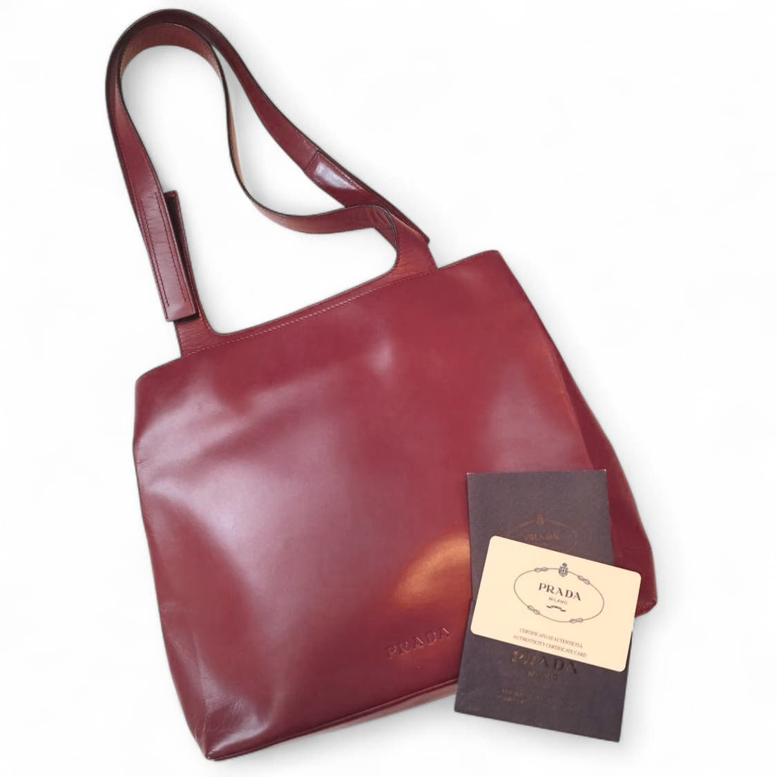 프라다 모던 아카이프 레더 토트백 상품이미지9
