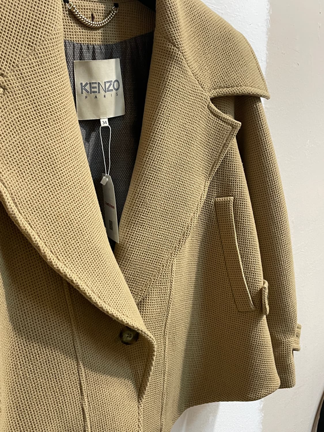 겐조 울 블렌드 크롭 자켓 상품이미지6