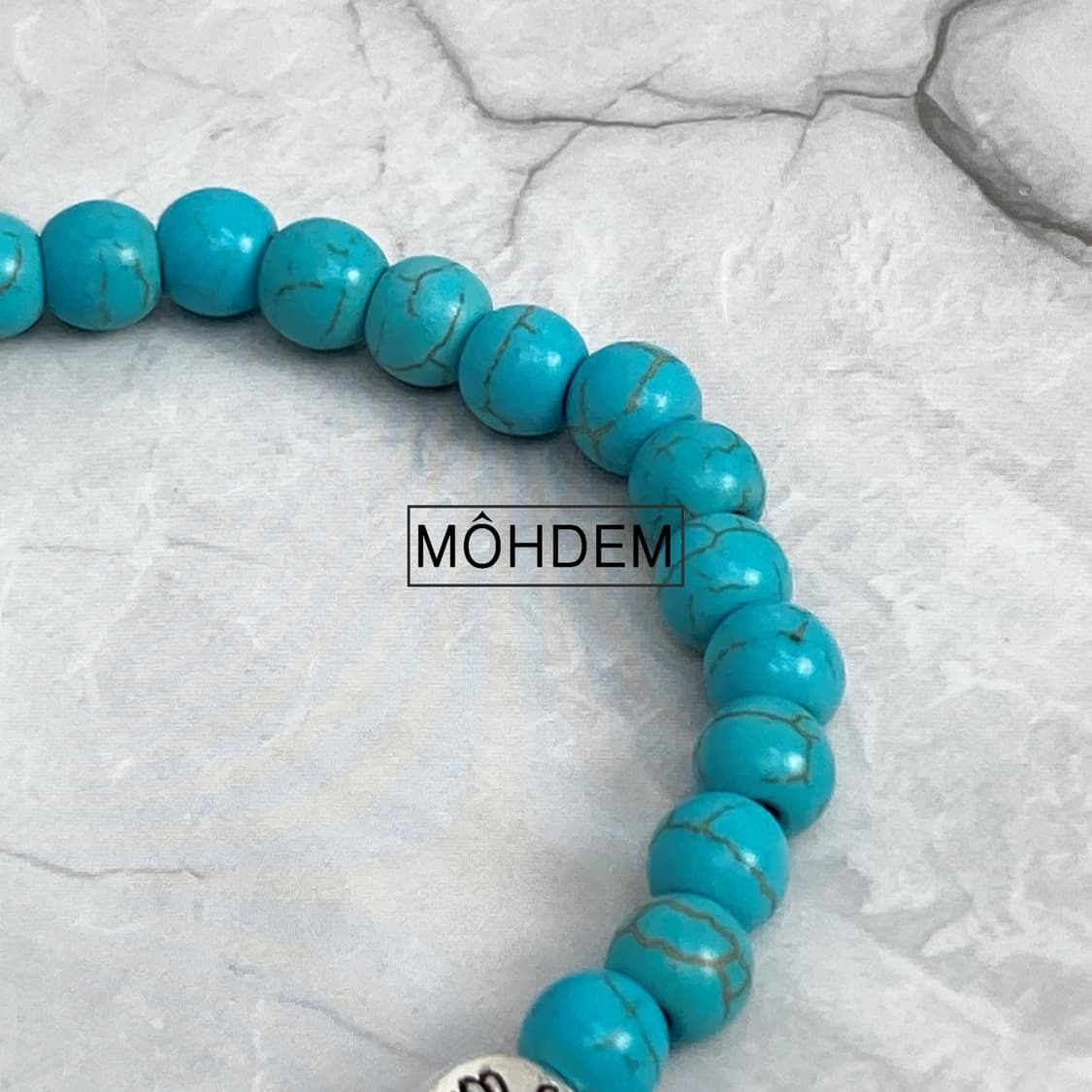 [Unisex] 크로스2 터키석 원석 팔찌 상품이미지6