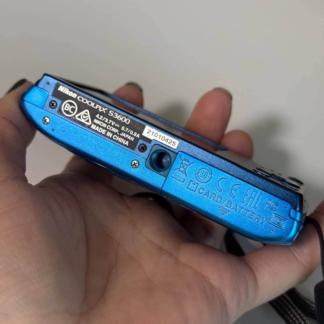 에스파 윈터) 니콘 쿨픽스 S3600빈티지 디카 디지털카메라 상품이미지6