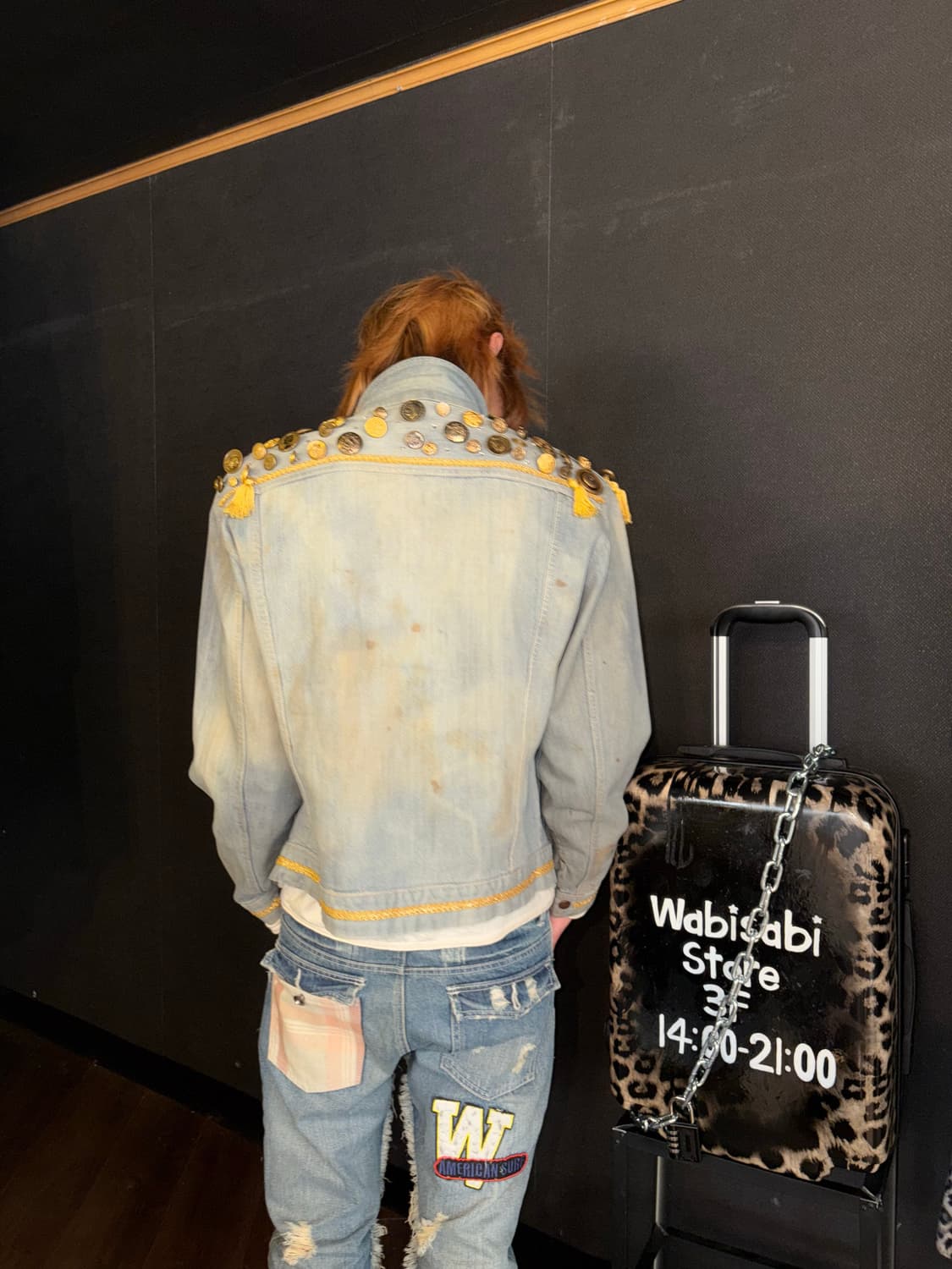 beaded denim jacket 상품이미지6