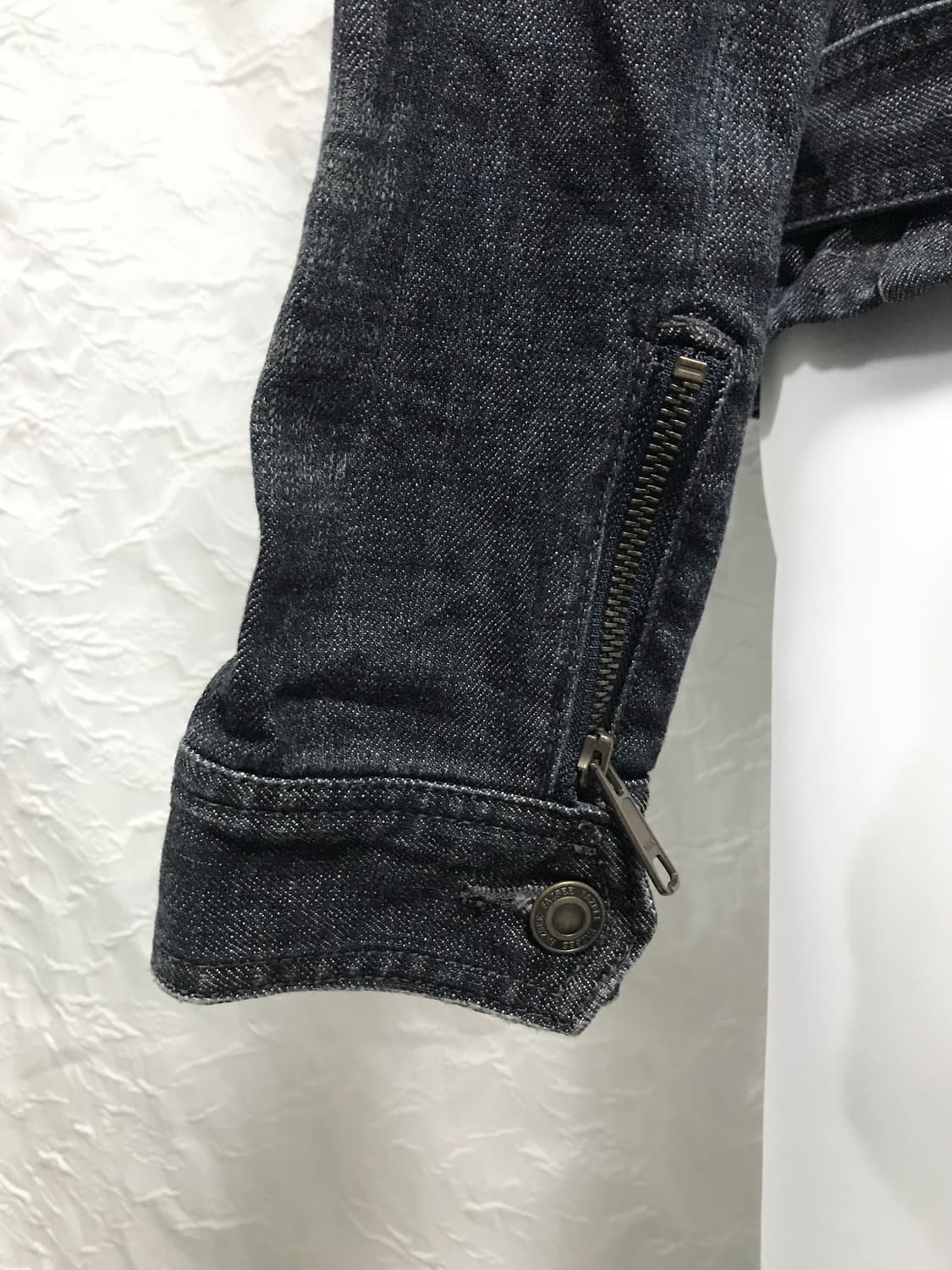 빈티지 00s y2k 카고 포켓 바이커 데님 자켓 상품이미지9