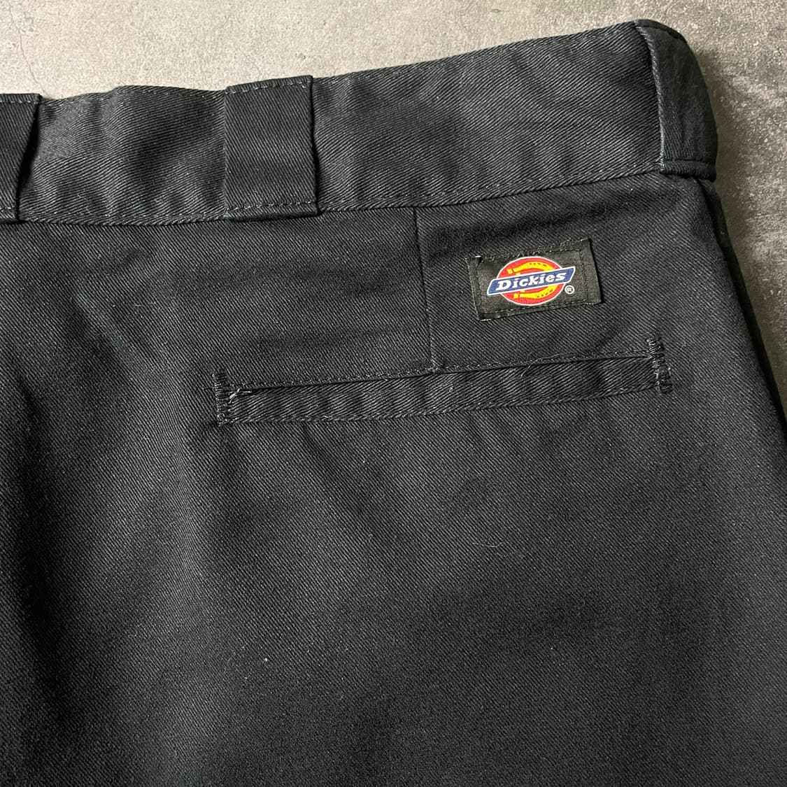 DICKIES 디키즈874 빈티지 블랙 코튼 워크 팬츠 A00802 상품이미지7