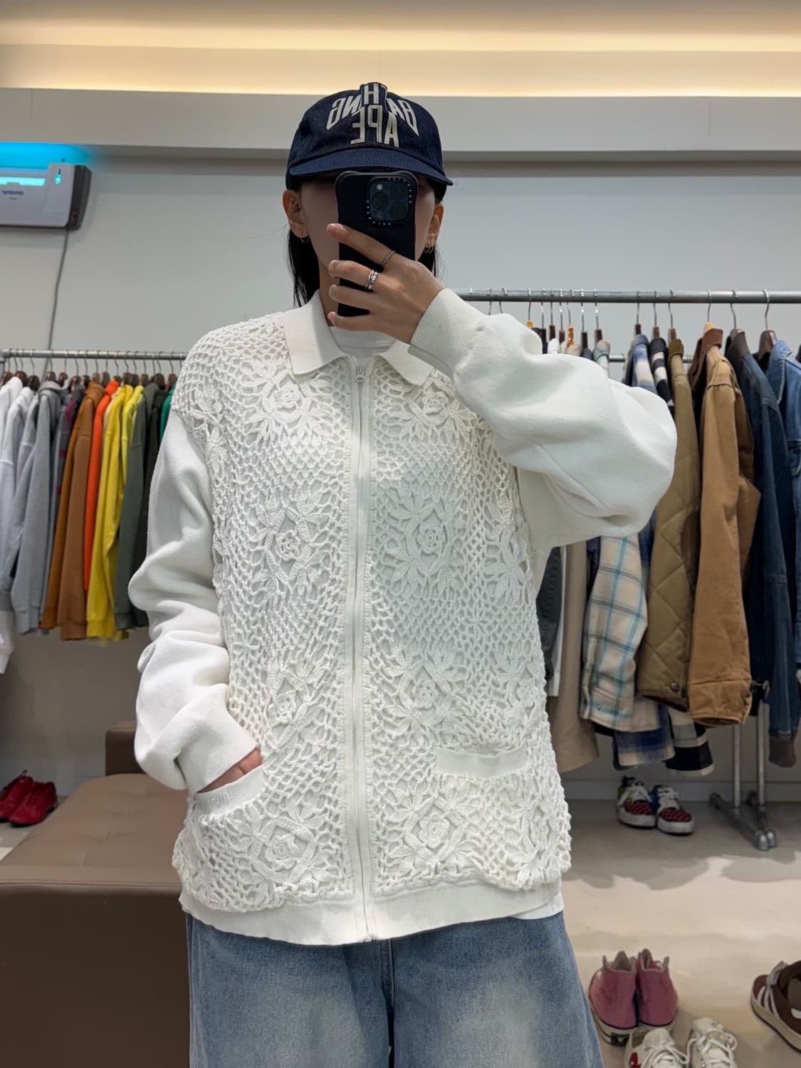 25ss 슈프림 크로셰 집업 가디건 상품이미지6