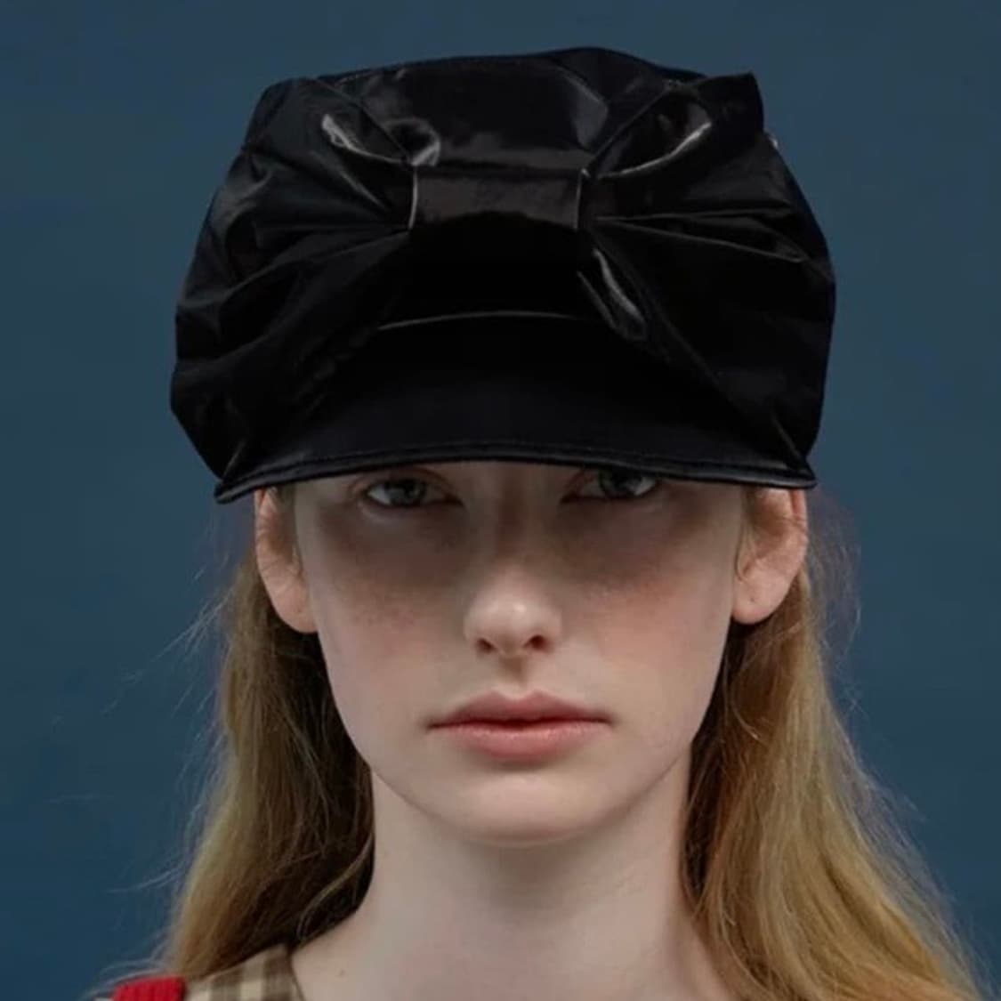 어썸니즈 벨보이 캡 리본 블랙  상품이미지4