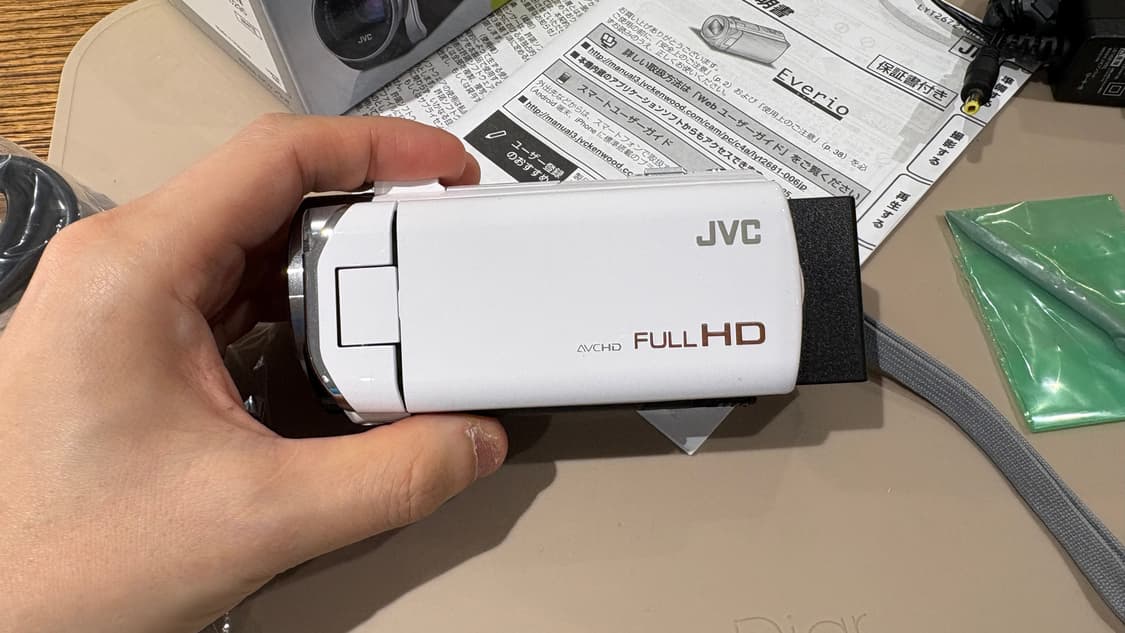 JVC 빈티지 캠코더 카메라  신품급 풀박스 (GZ-E765) 상품이미지2