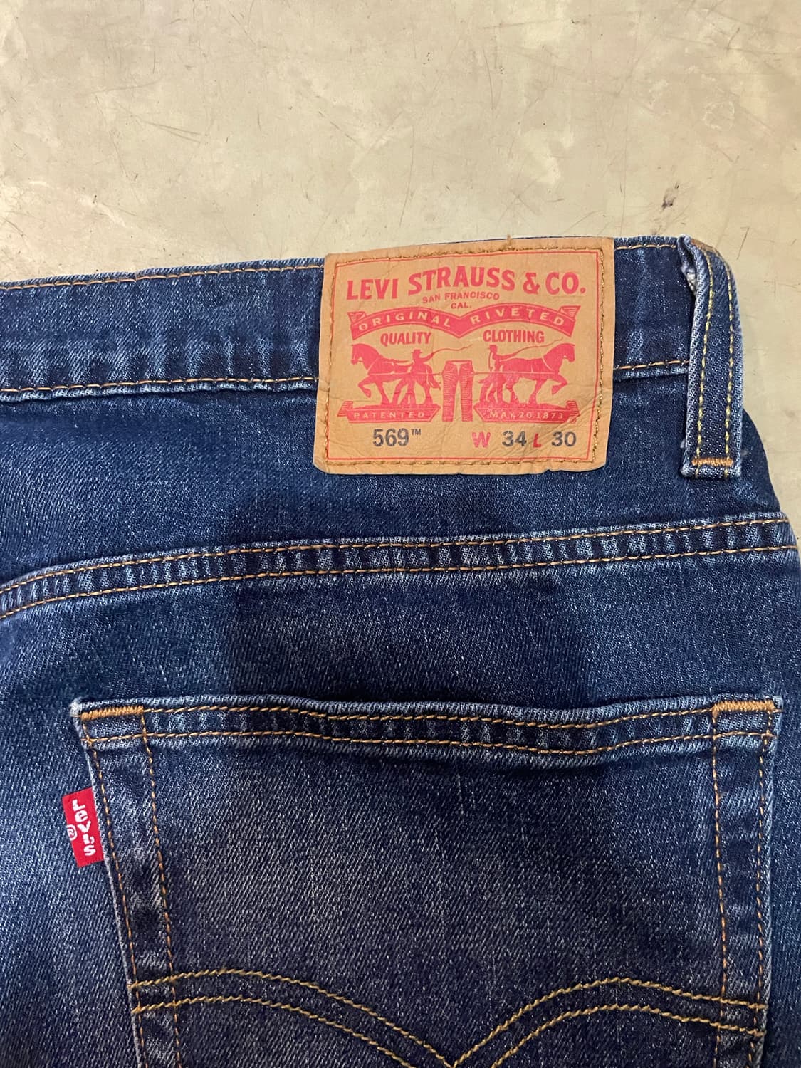 리바이스 569 34x30 상품이미지7