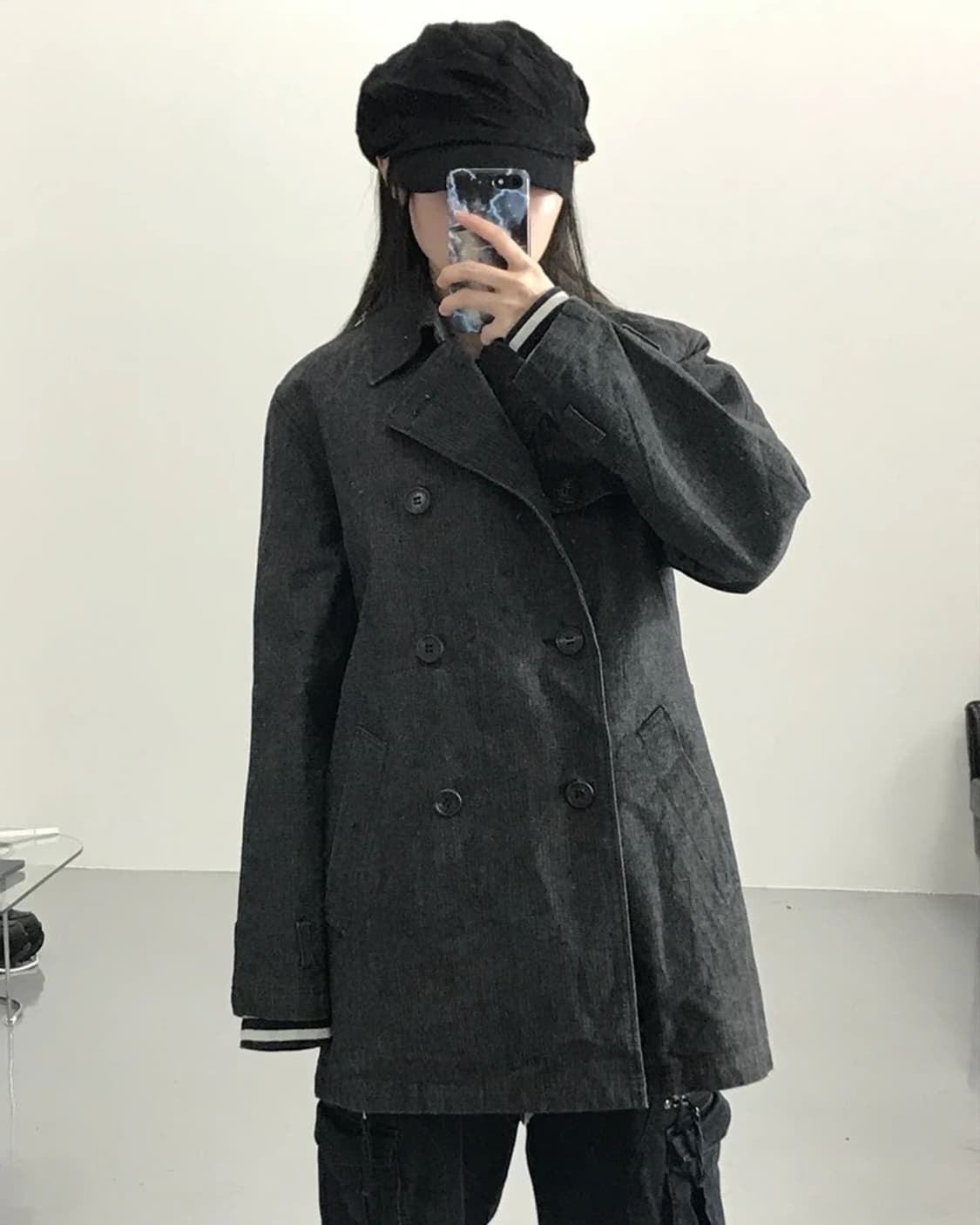 Japan Vintage Padded Pea Coat 상품이미지3