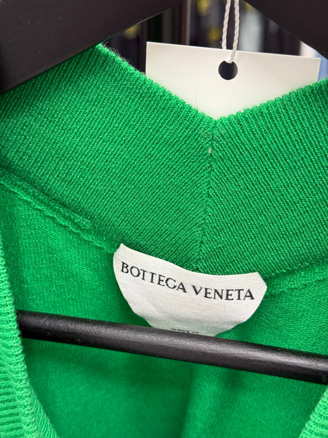 [M] 보테가베네타 스티치 브이넥 니트 상품이미지3