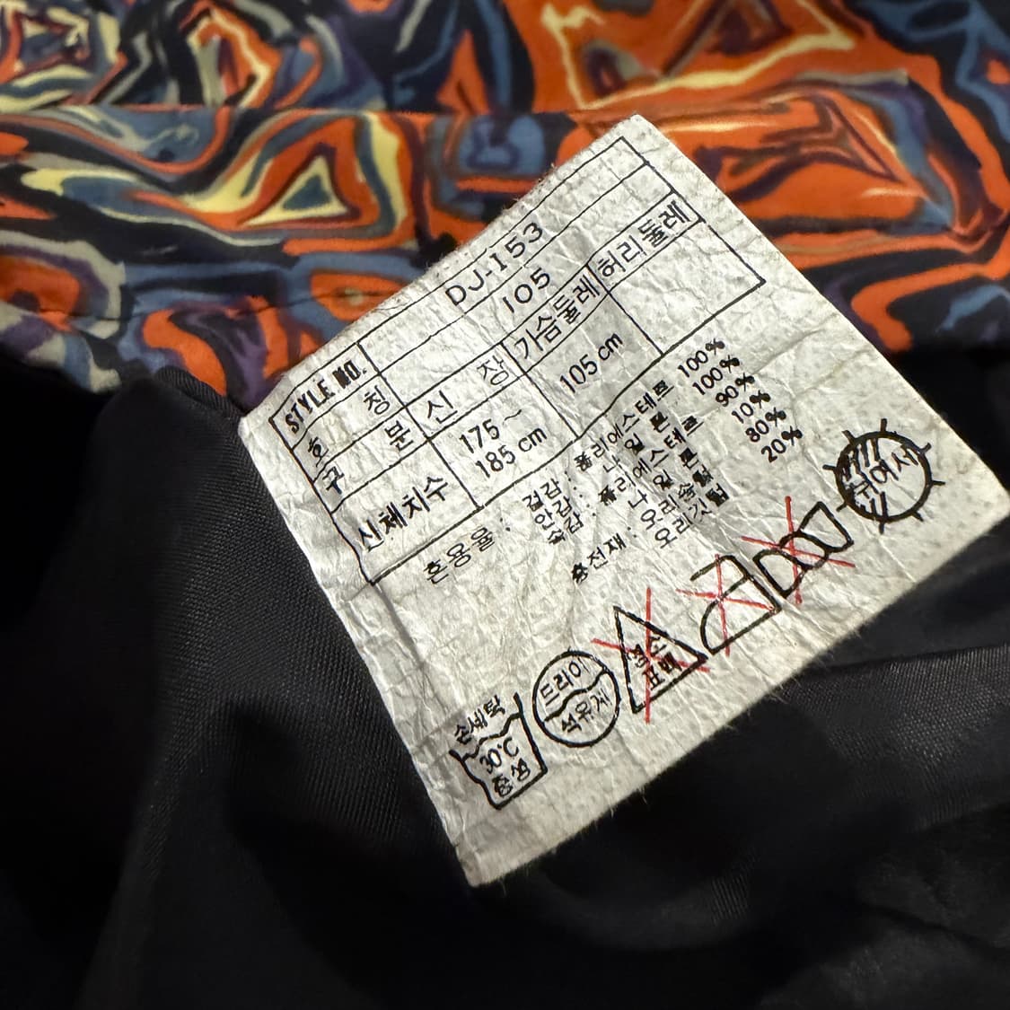 Nike 90's 삼나스포츠 기하학패턴 덕다운 파카 상품이미지5