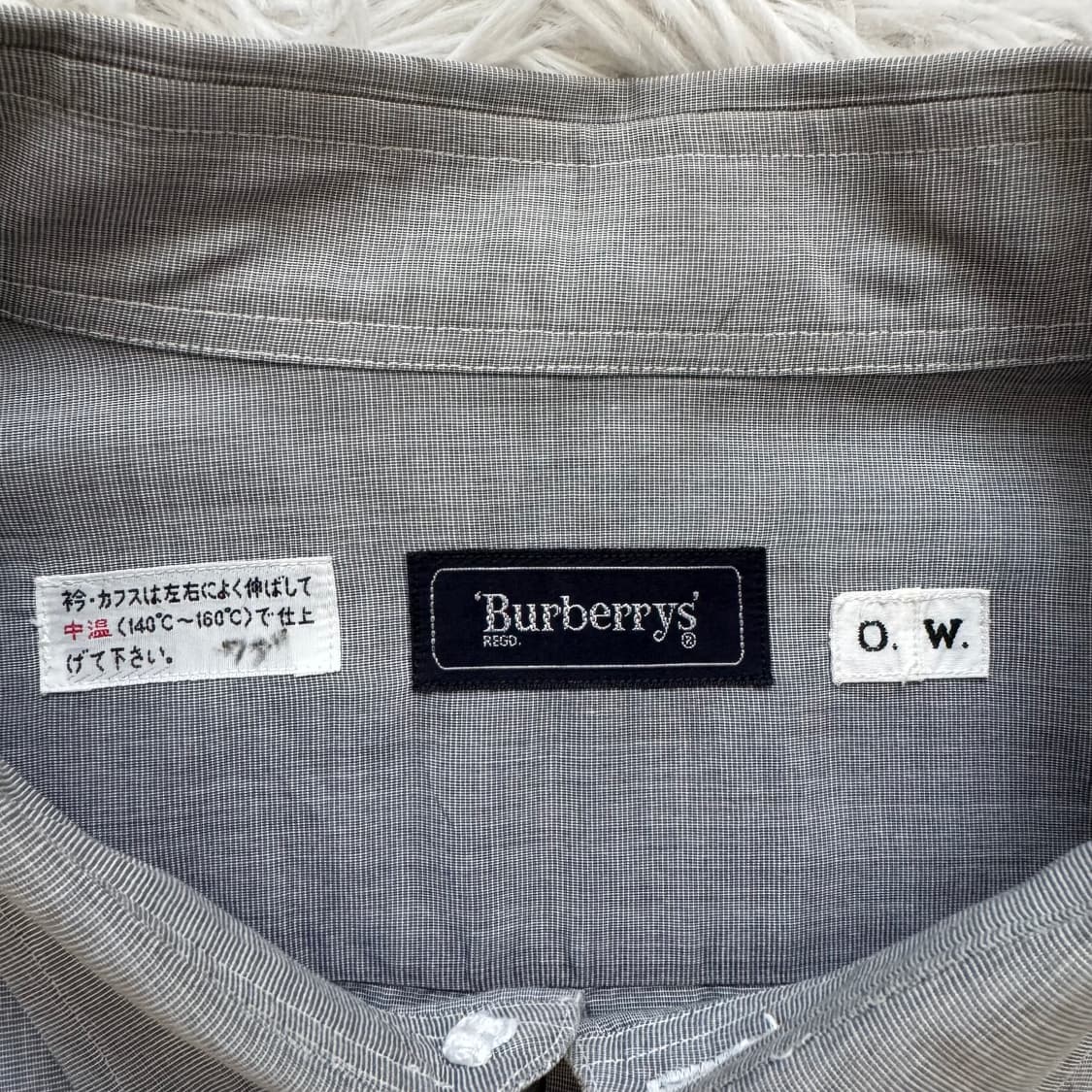 BURBERRYS 일본빈티지셔츠 버버리 빈티지셔츠 버버리셔츠 xl 105 상품이미지4