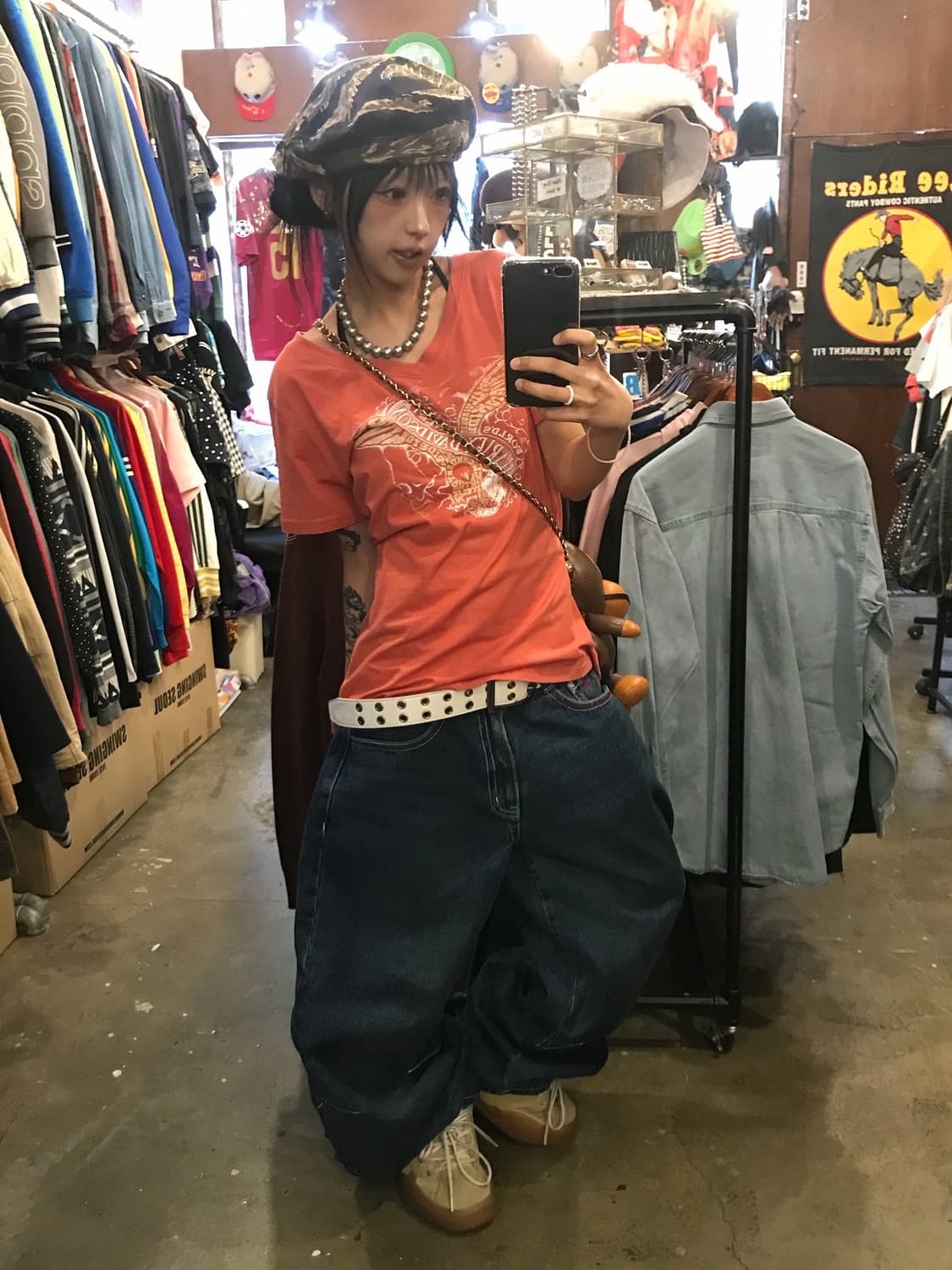 < Harley-Davidson Printing T-shirt > 상품이미지6