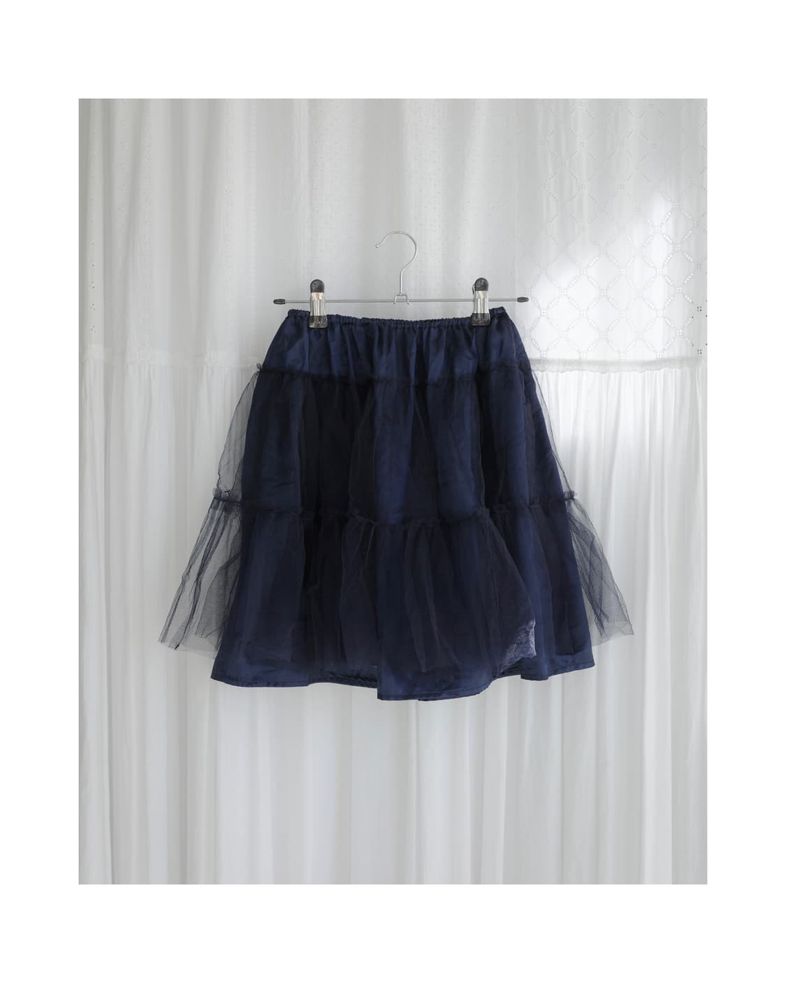 Navy shasha skirt 상품이미지2