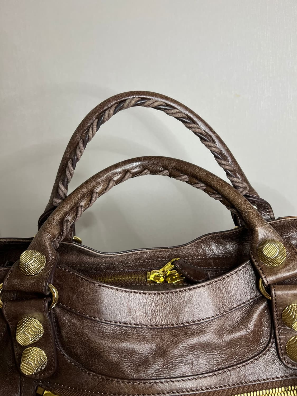 발렌시아가 시티백 자이언트 램스킨 상품이미지8