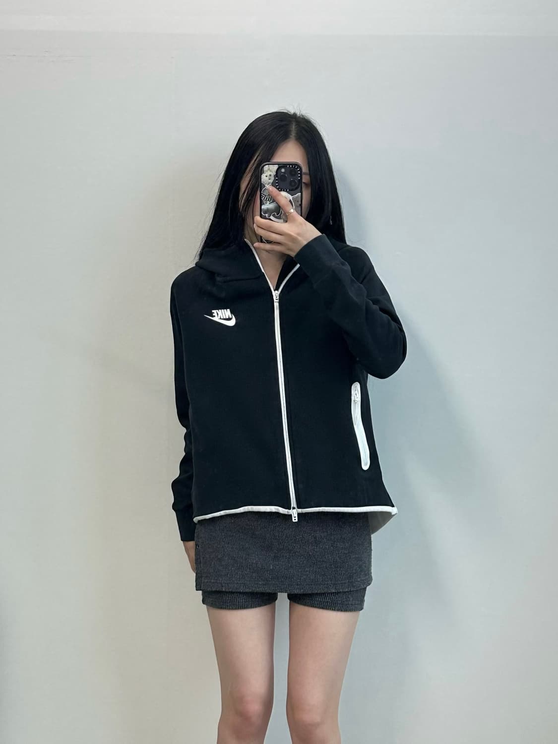 나이키 퓨추라 블랙 후드집업 상품이미지1