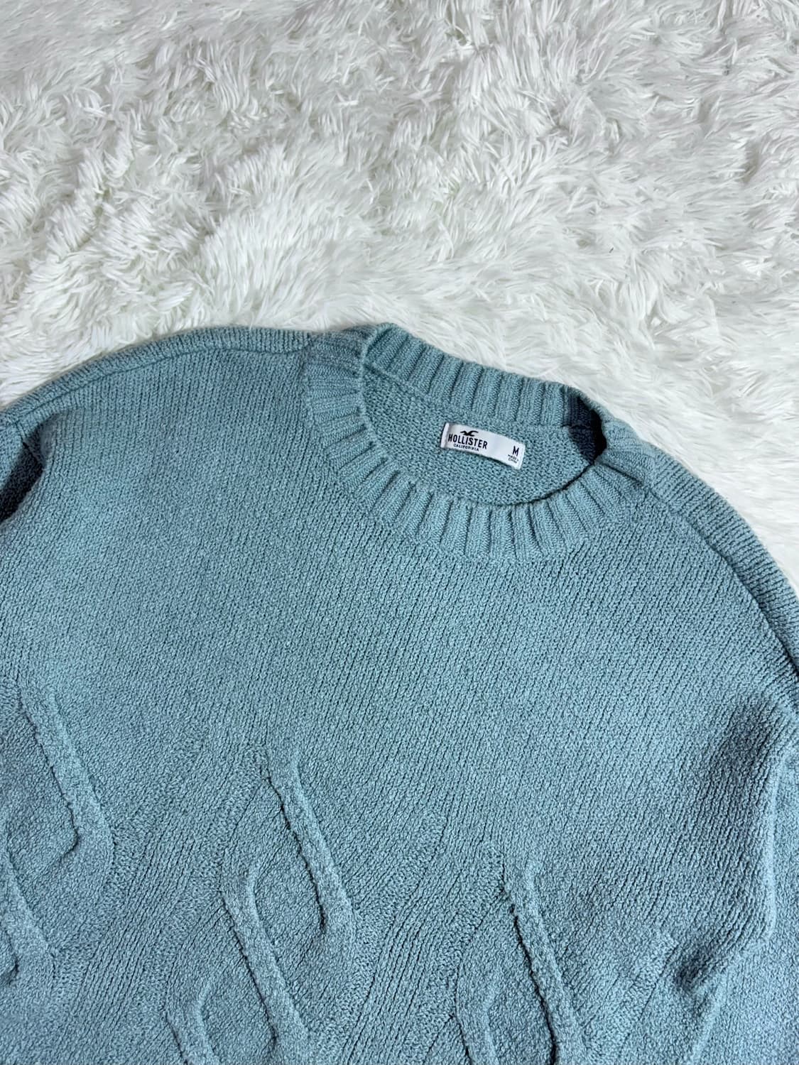 홀리스터 민트 오버핏 니트  상품이미지4