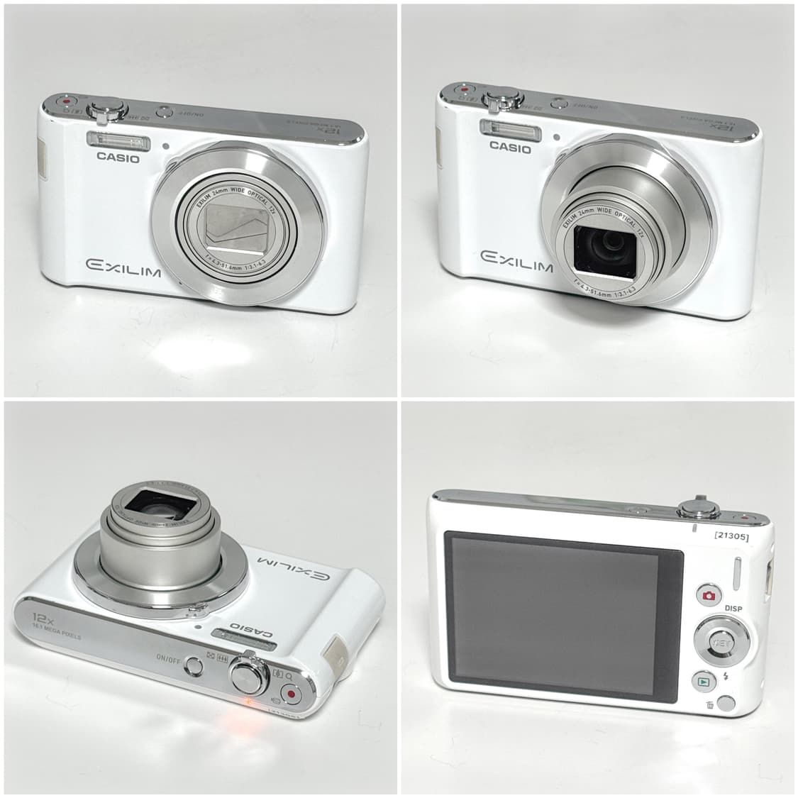 카시오 엑슬림 EX-ZS190 화이트 빈티지디카 상품이미지2