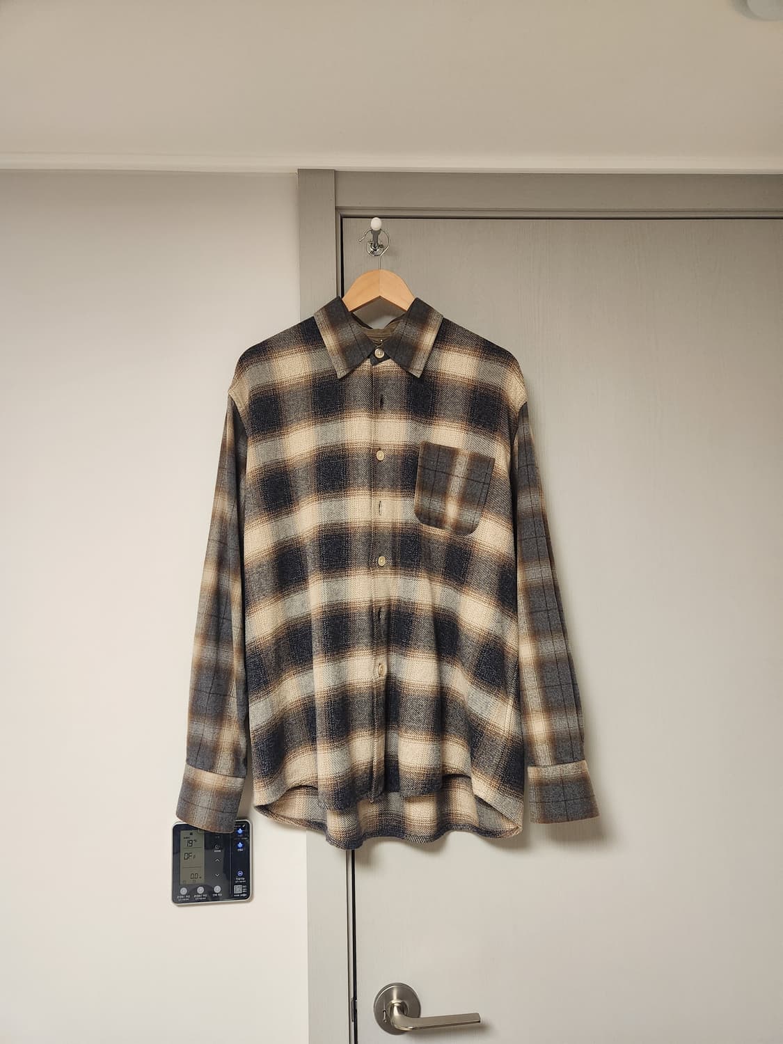 48)아워레가시 어보브셔츠 도일 체크 상품이미지1