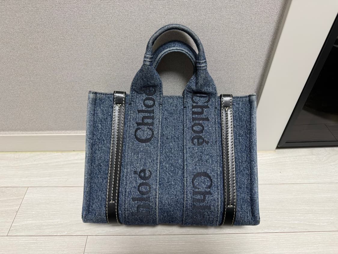 💙 끌로에 데님 우디백 스몰 + 맞춤 이너백 포함 💙 상품이미지1