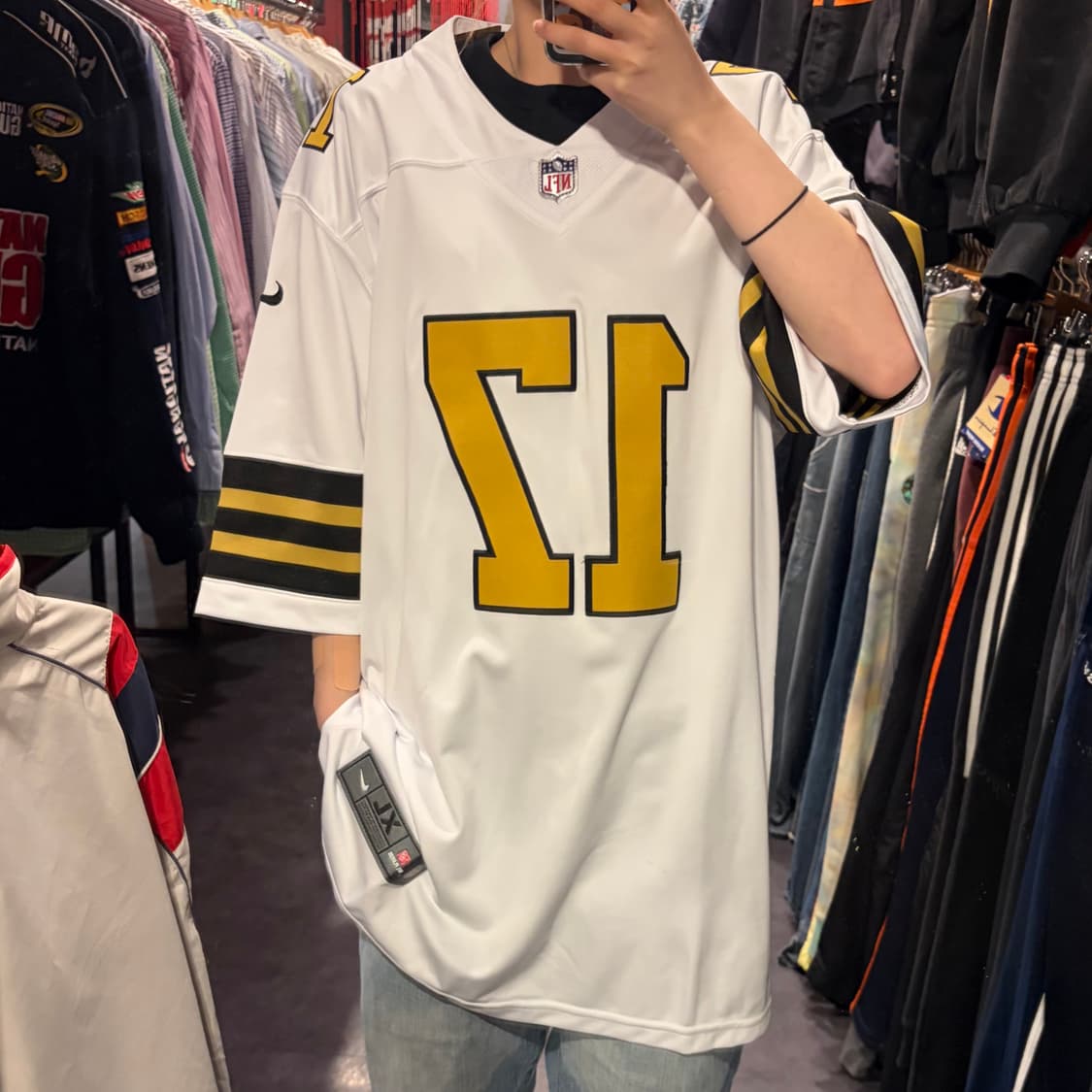 [IM] NFL NO.17 Sanders  반팔 져지 화이트 상품이미지1