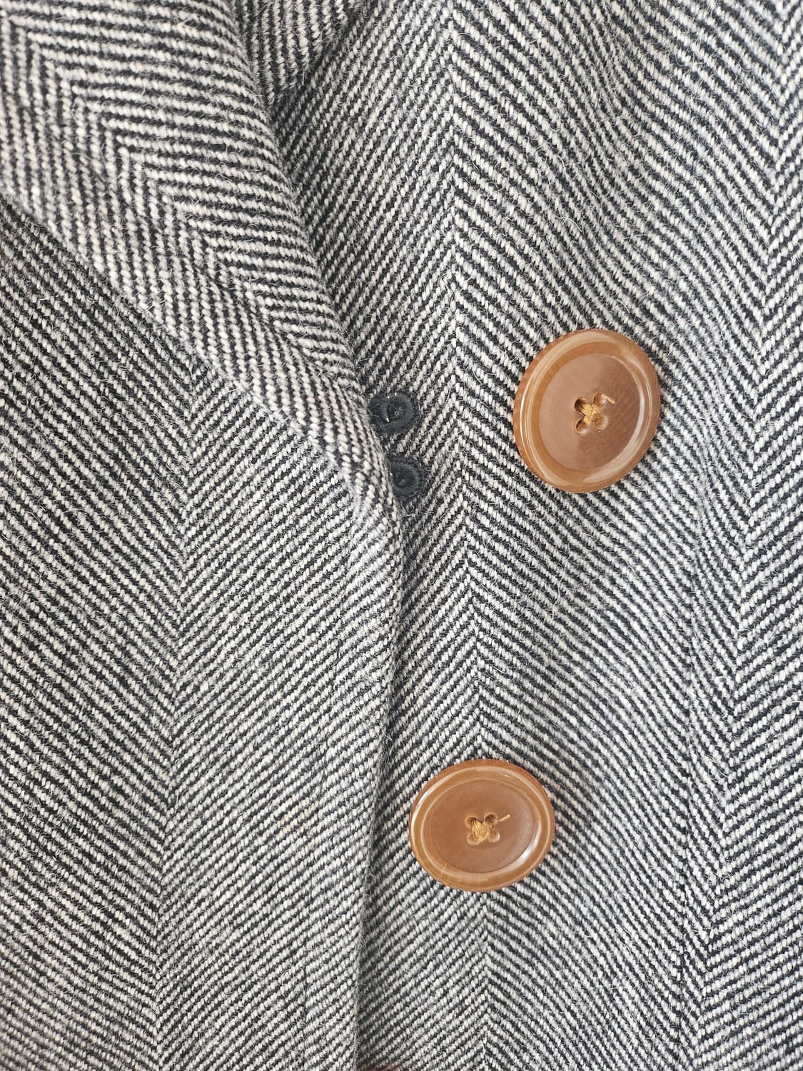 비비안웨스트우드 헤링본 롱코트 상품이미지4